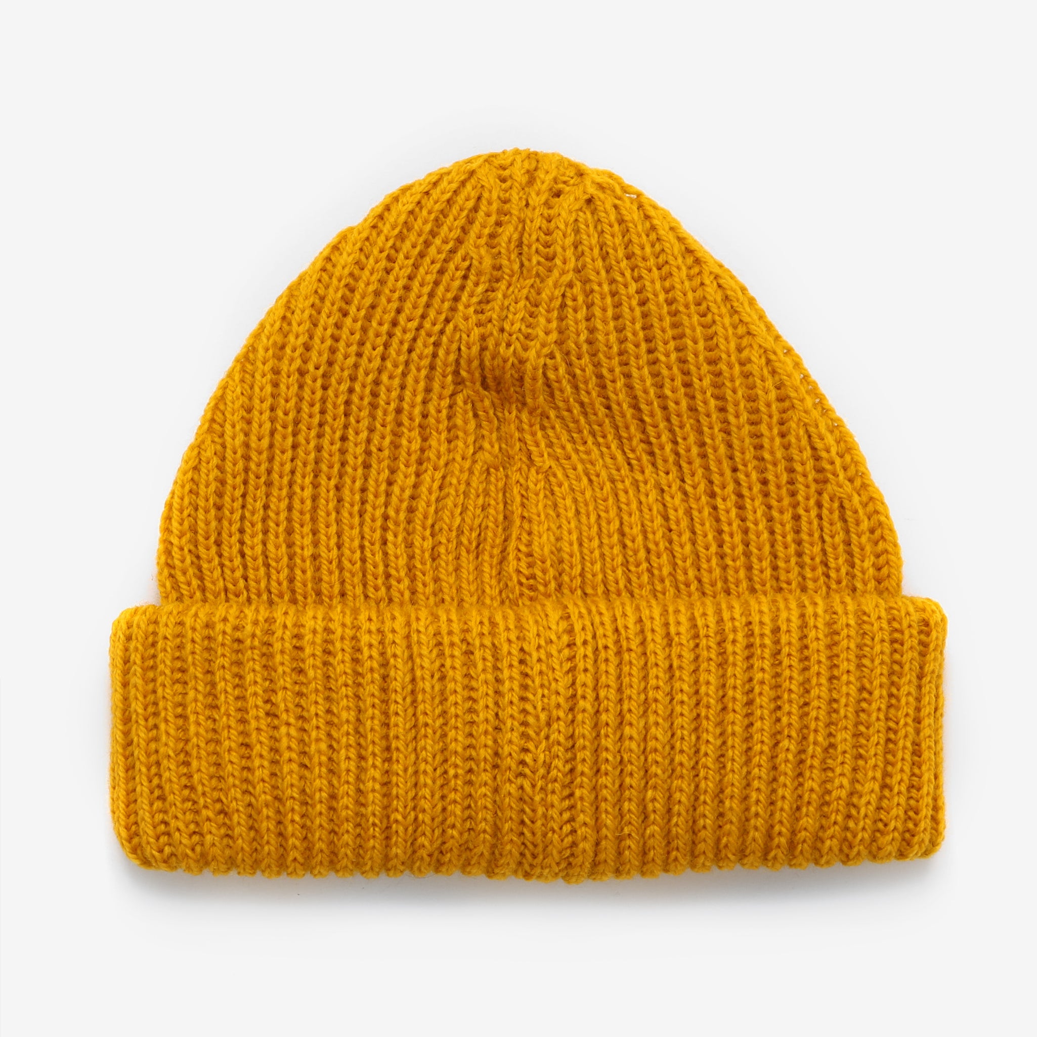 Merino Ribbed Beanie - Inca