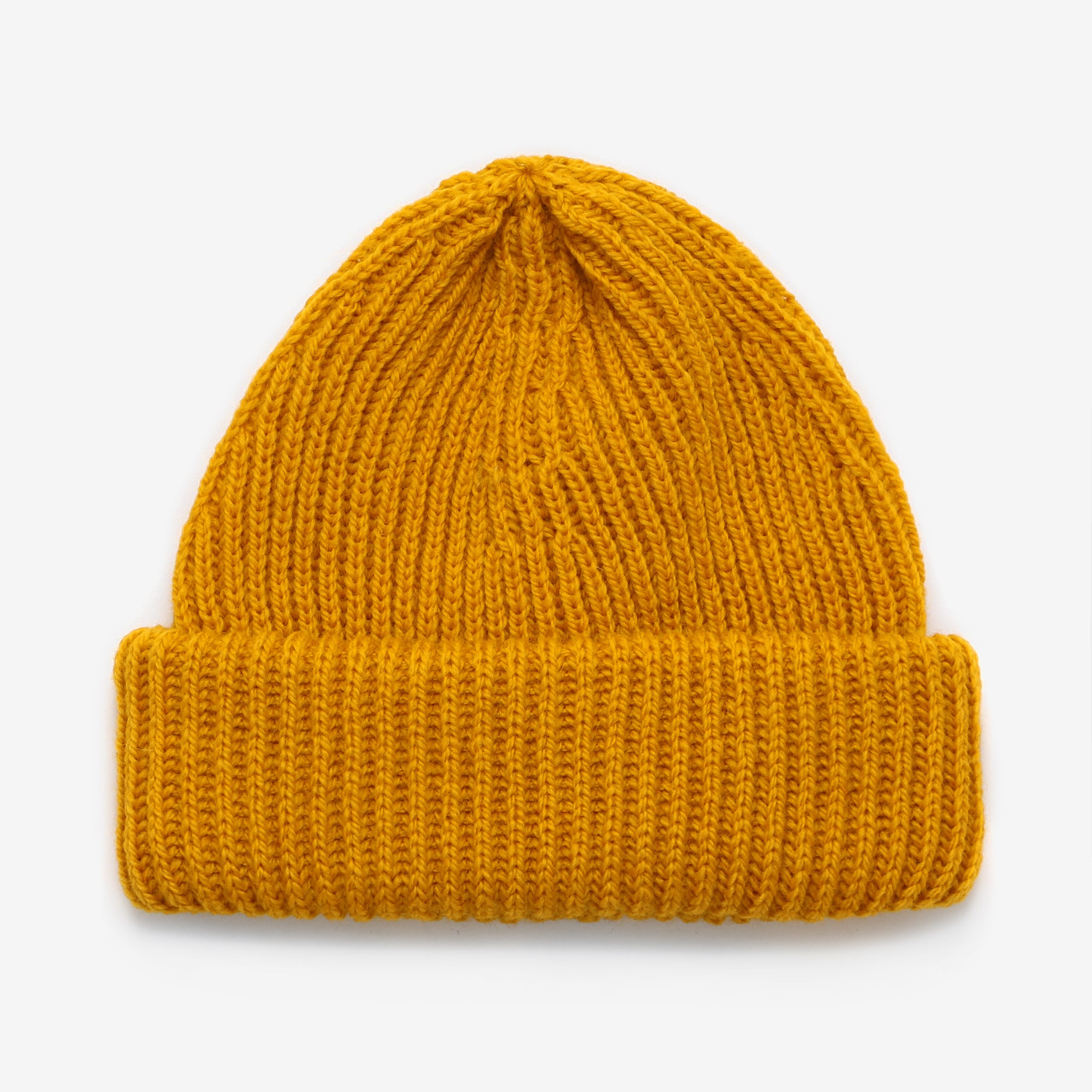 Merino Ribbed Beanie - Inca
