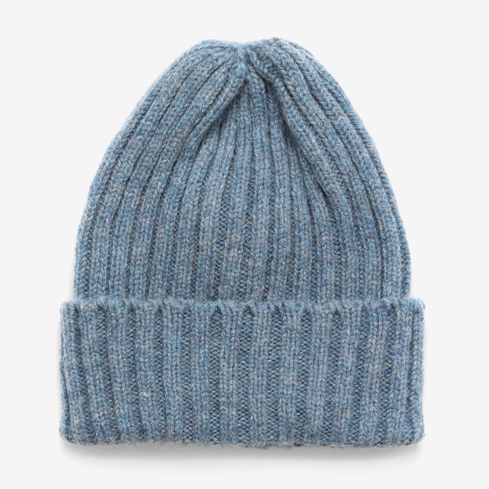 Mohair 2x1 Watchcap - Blue