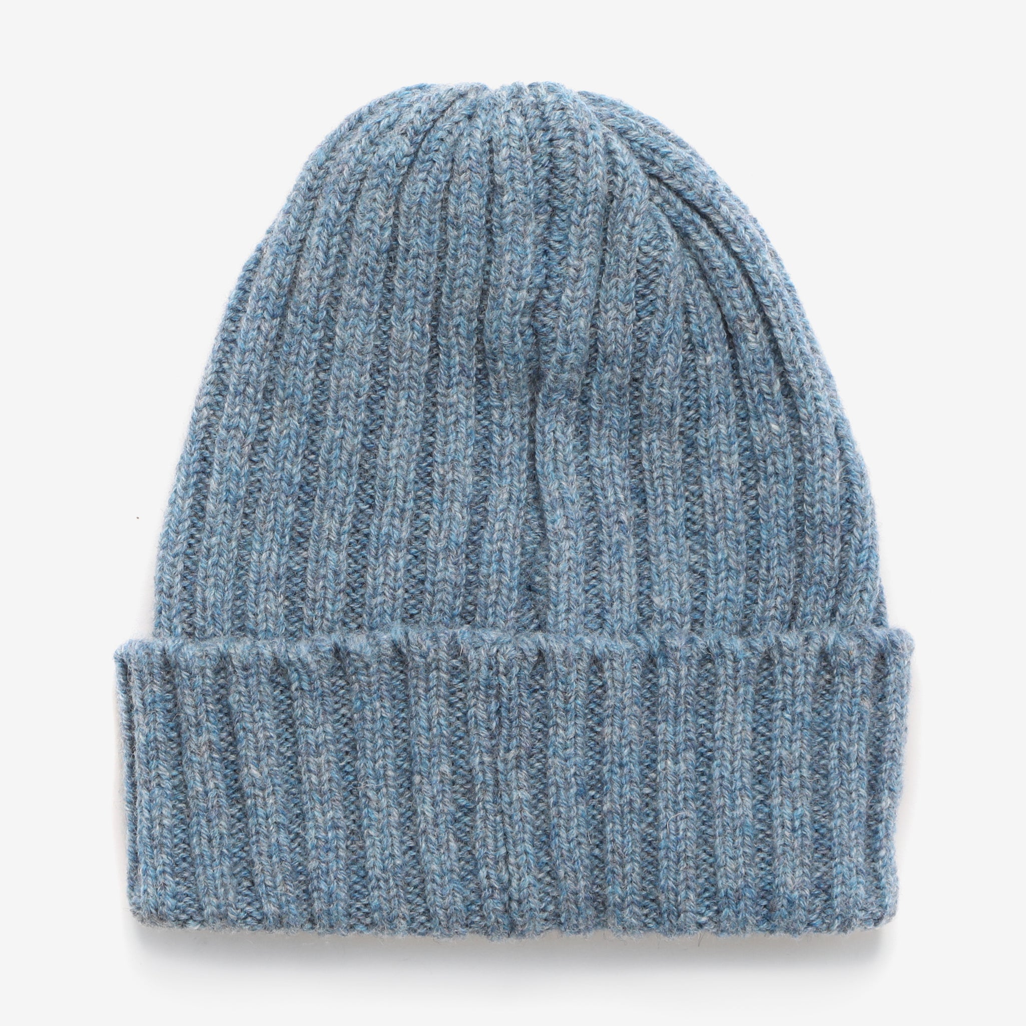 Mohair 2x1 Watchcap - Blue