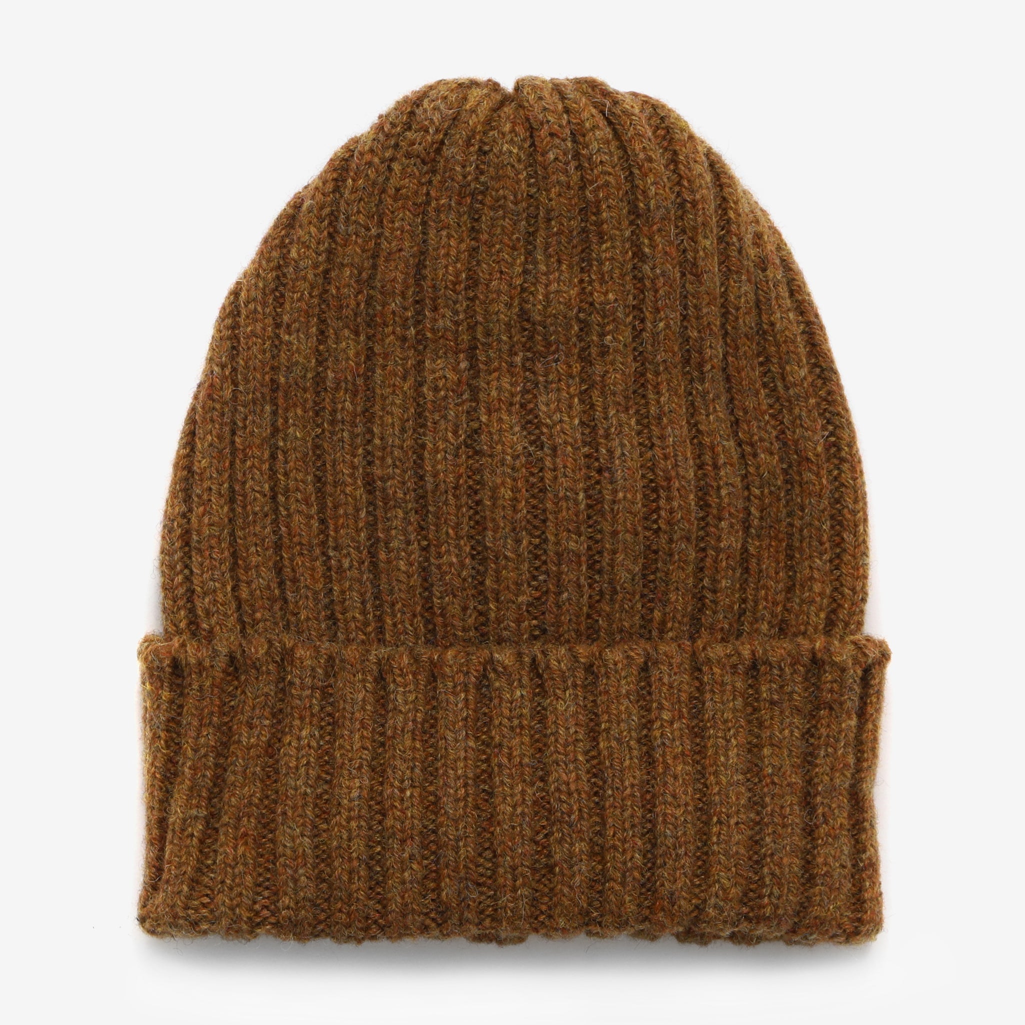 Mohair 2x1 Watchcap - Brown