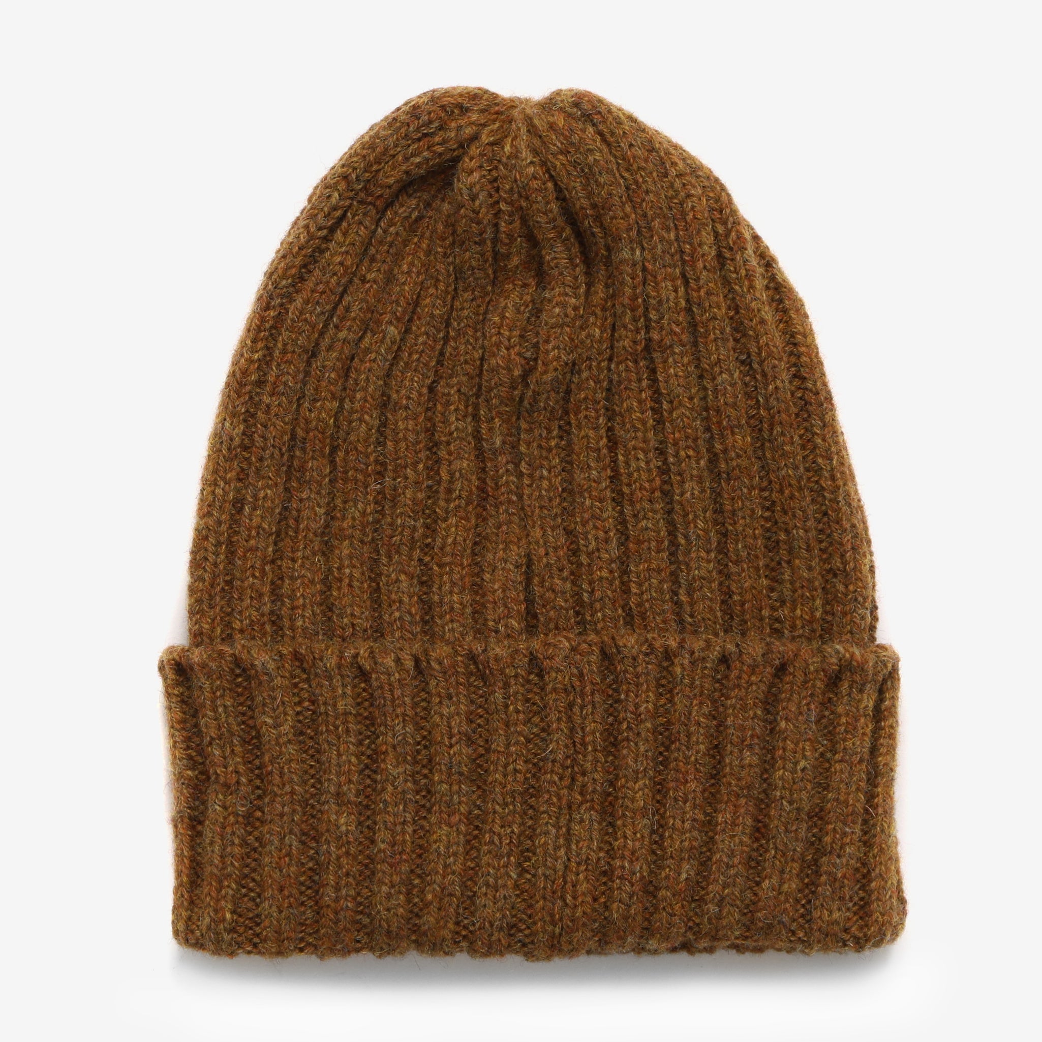 Mohair 2x1 Watchcap - Brown
