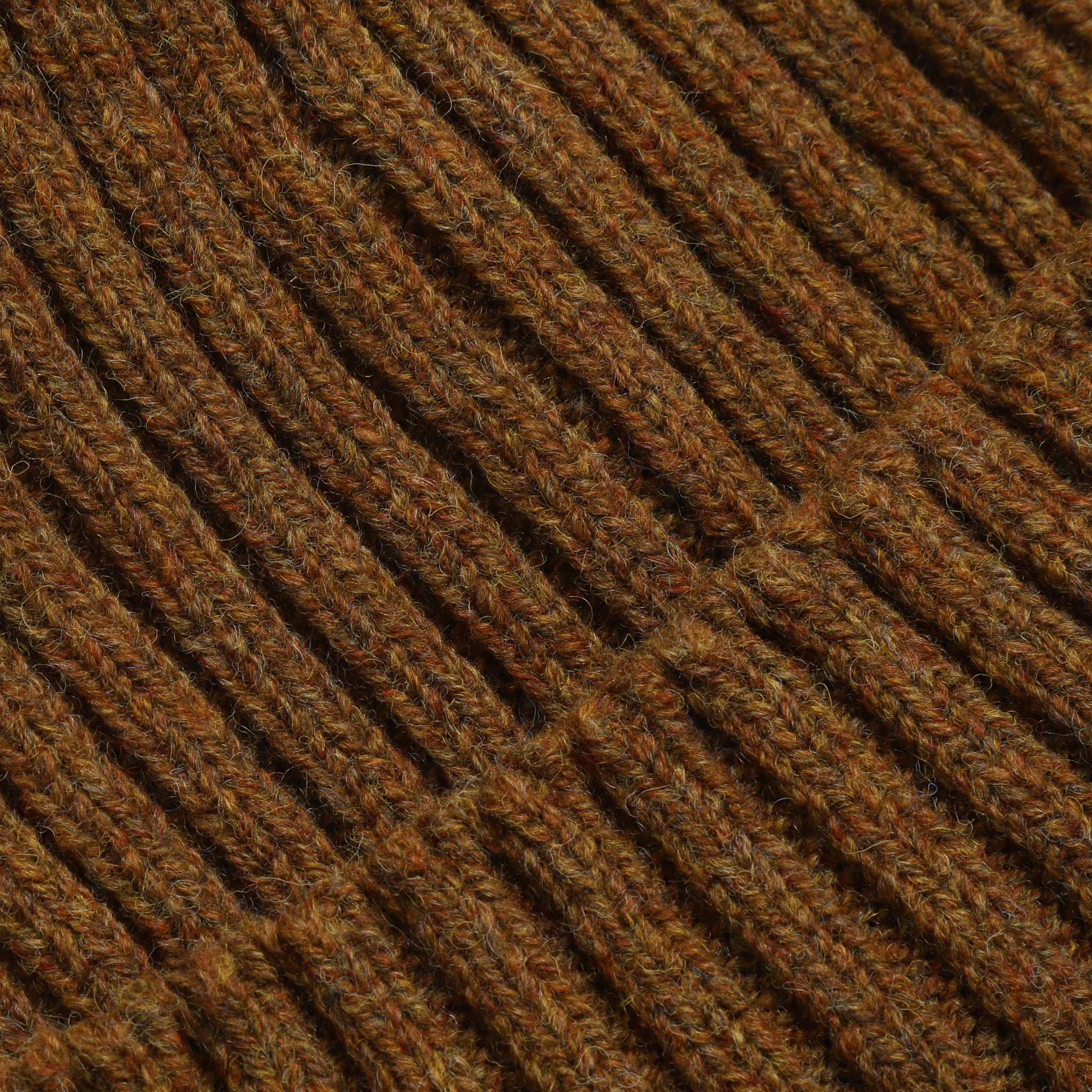 Mohair 2x1 Watchcap - Brown