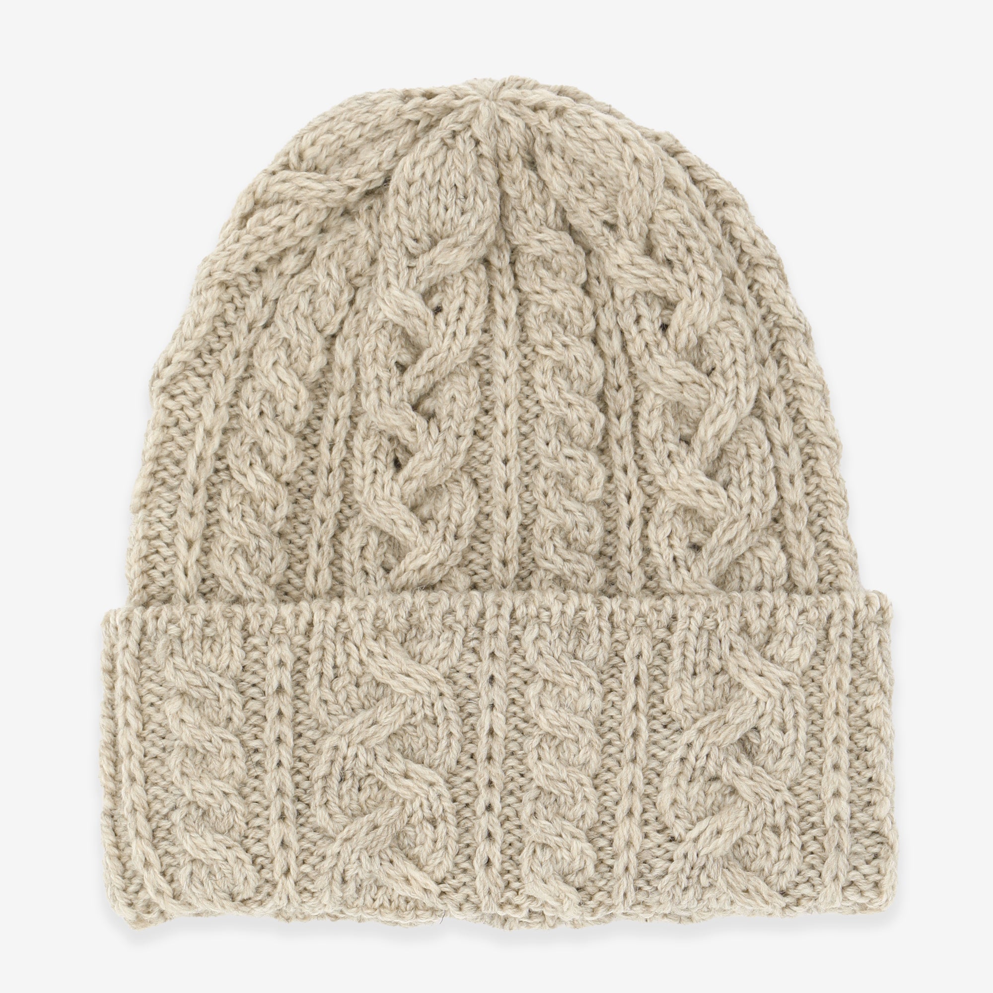 Merino 016 Cable Hat - Mulhacan