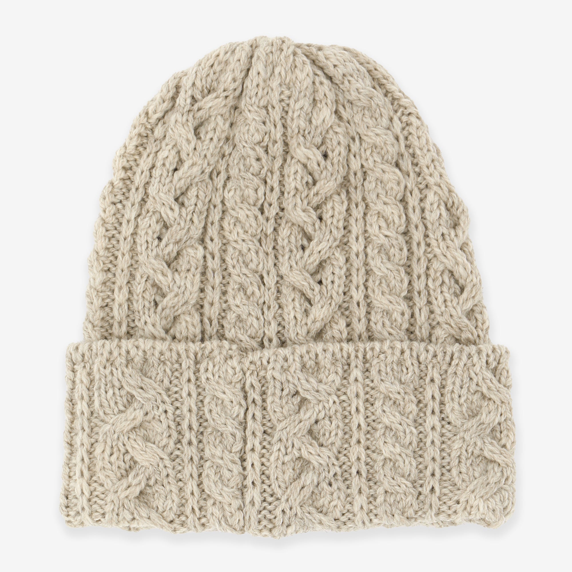 Merino 016 Cable Hat - Mulhacan