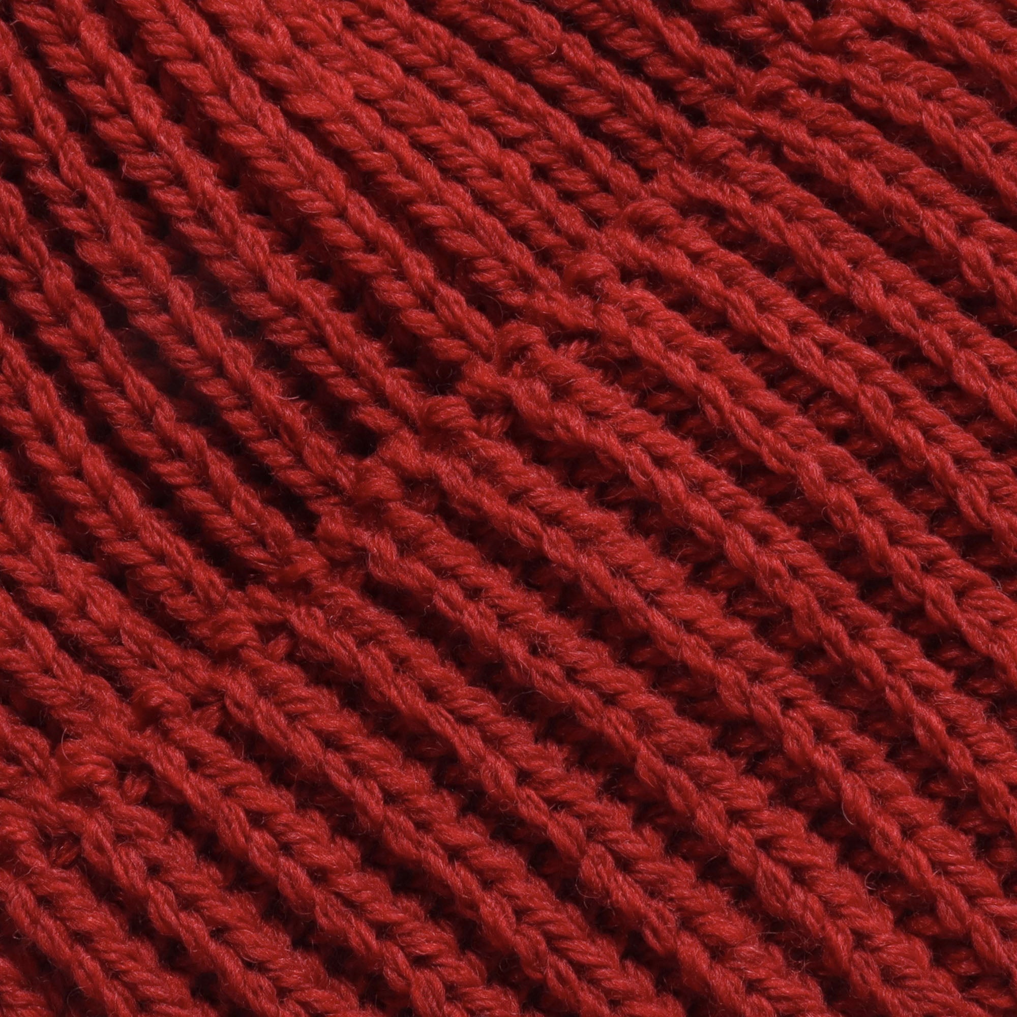 Merino 001 Bobcap - Dark Red