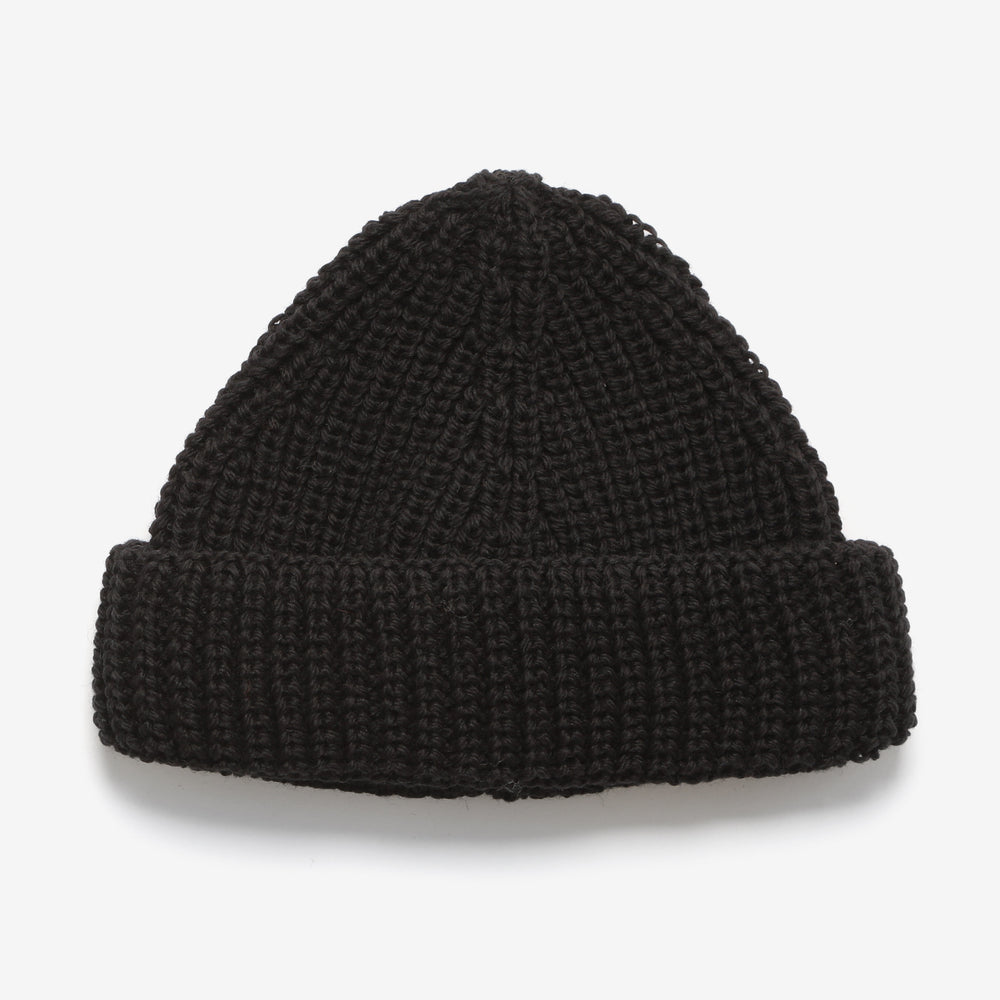 Merino Skull Cap - Black