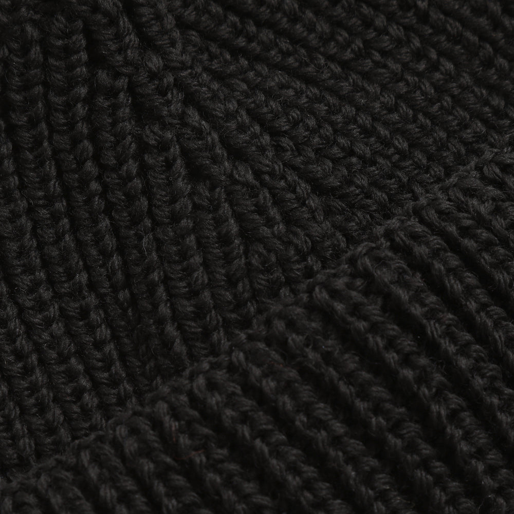 Merino Skull Cap - Black