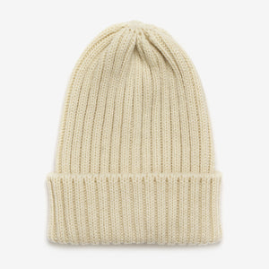 Merino 2x1 Watchcap - Blanco