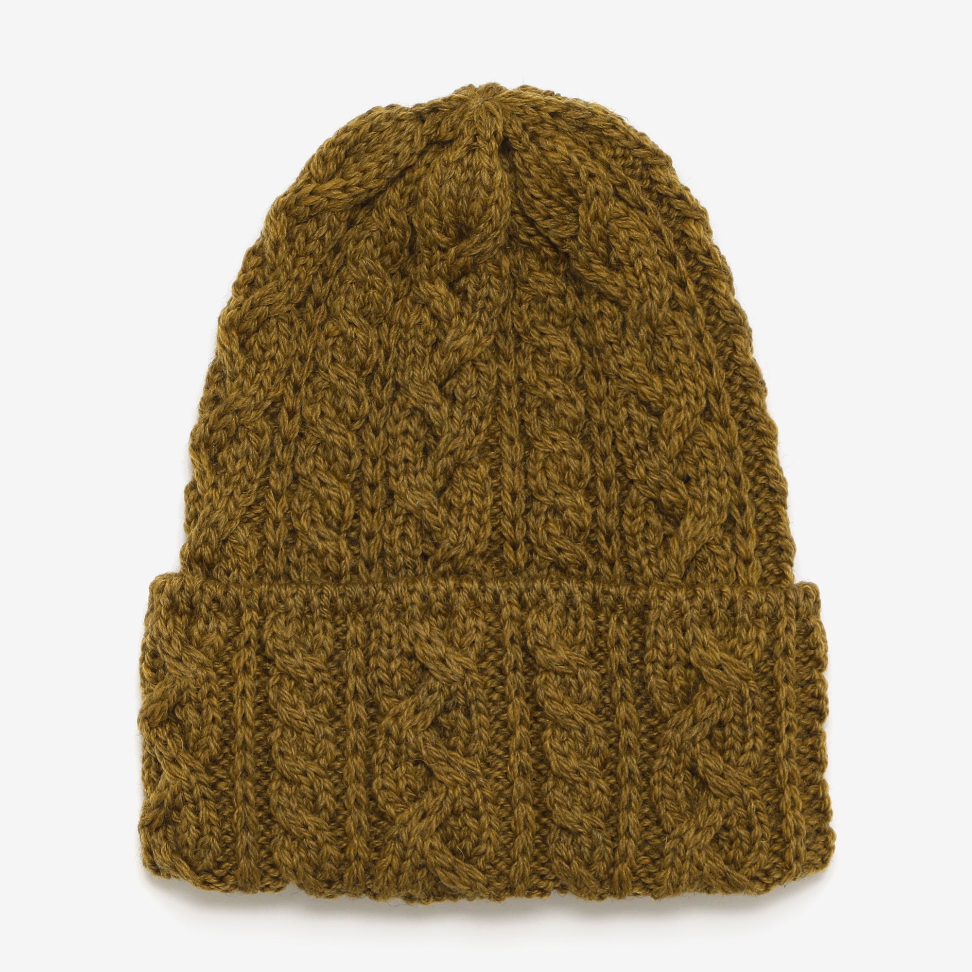 Merino 016 Cable Hat - Cosecha