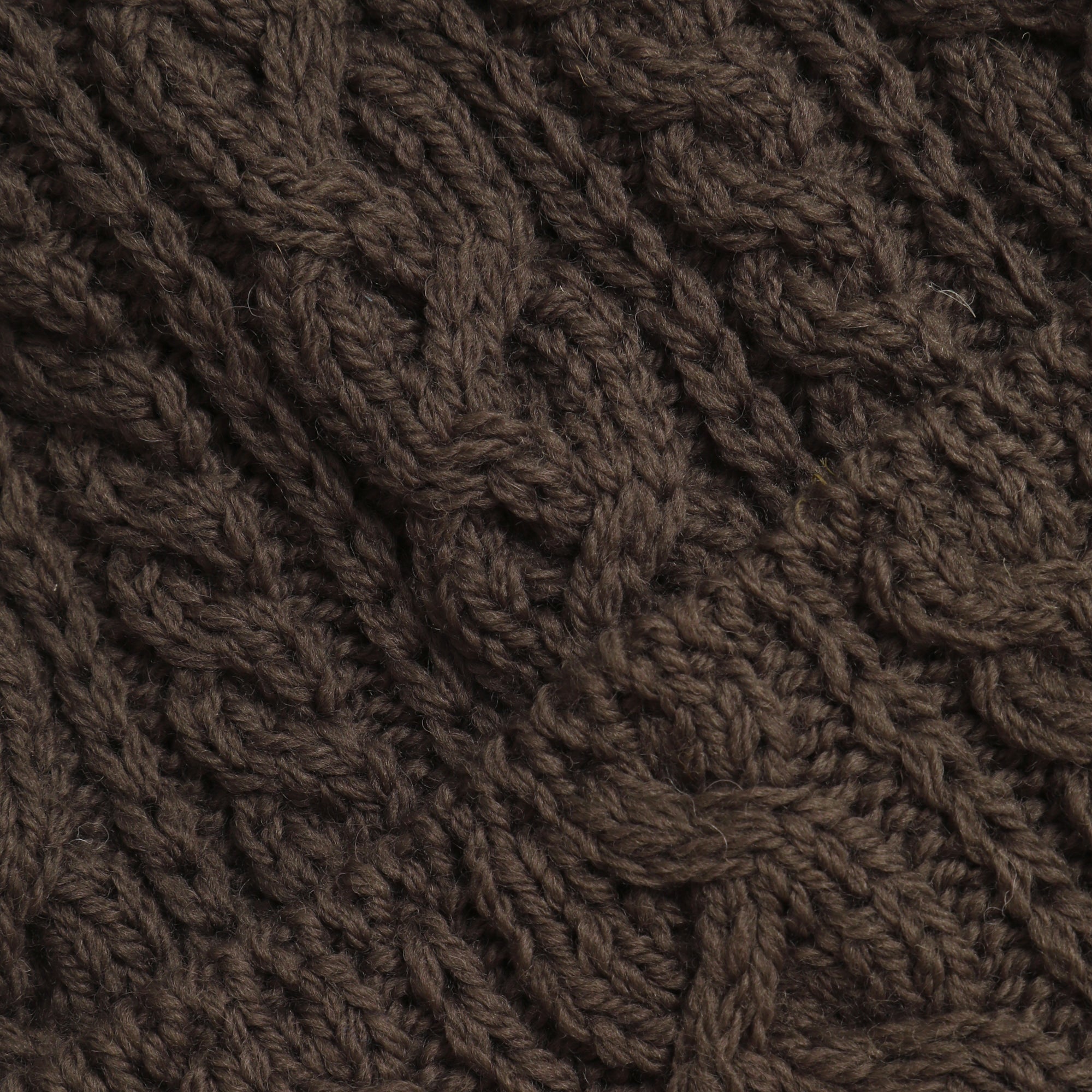 Merino 016 Cable Hat - Burro