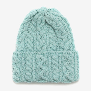 Merino 016 Cable Hat - Menta