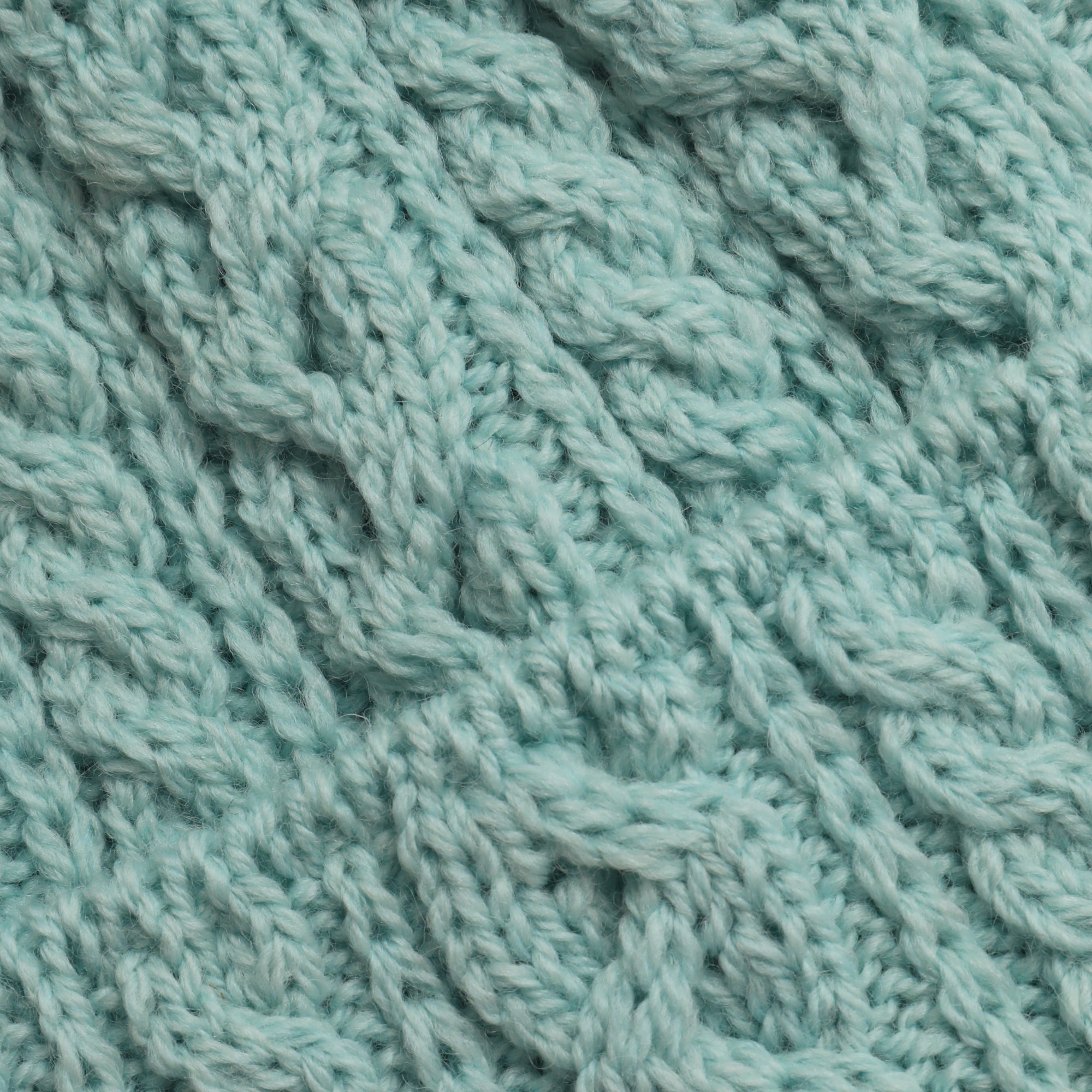 Merino 016 Cable Hat - Menta
