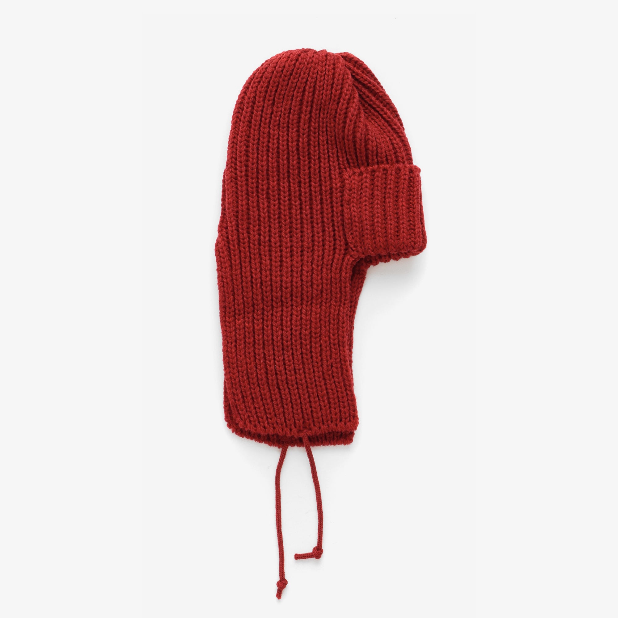 Merino Flight Cap - Red