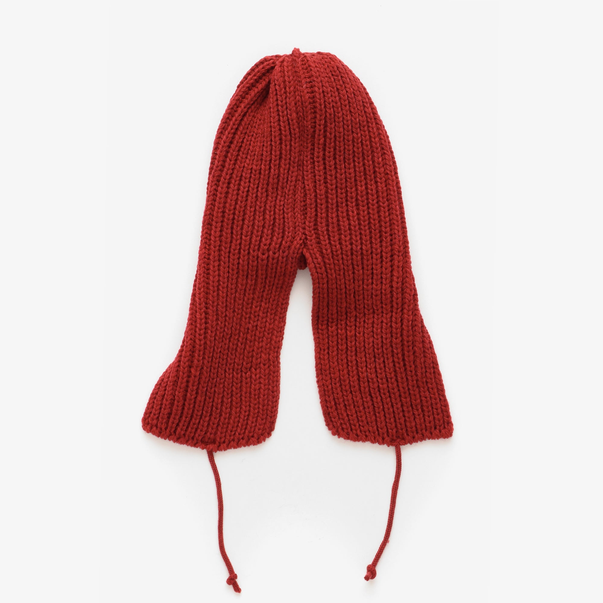 Merino Flight Cap - Red