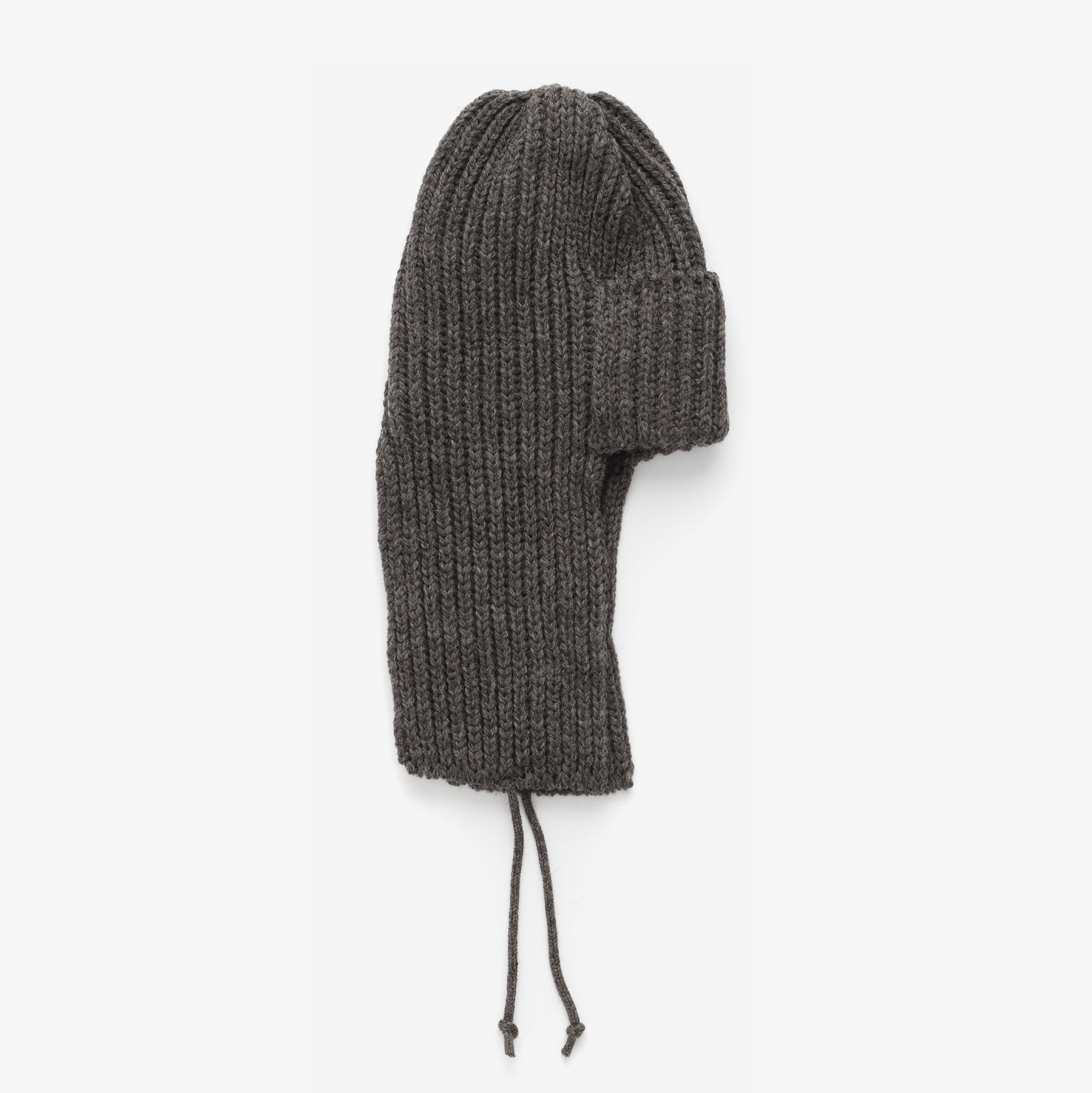 Merino Flight Cap - Charcoal