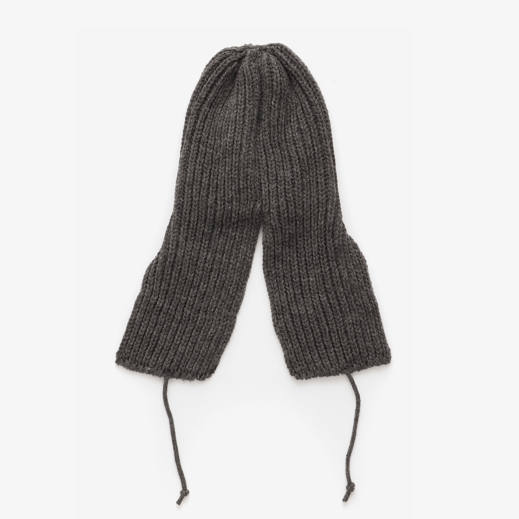 Merino Flight Cap - Charcoal