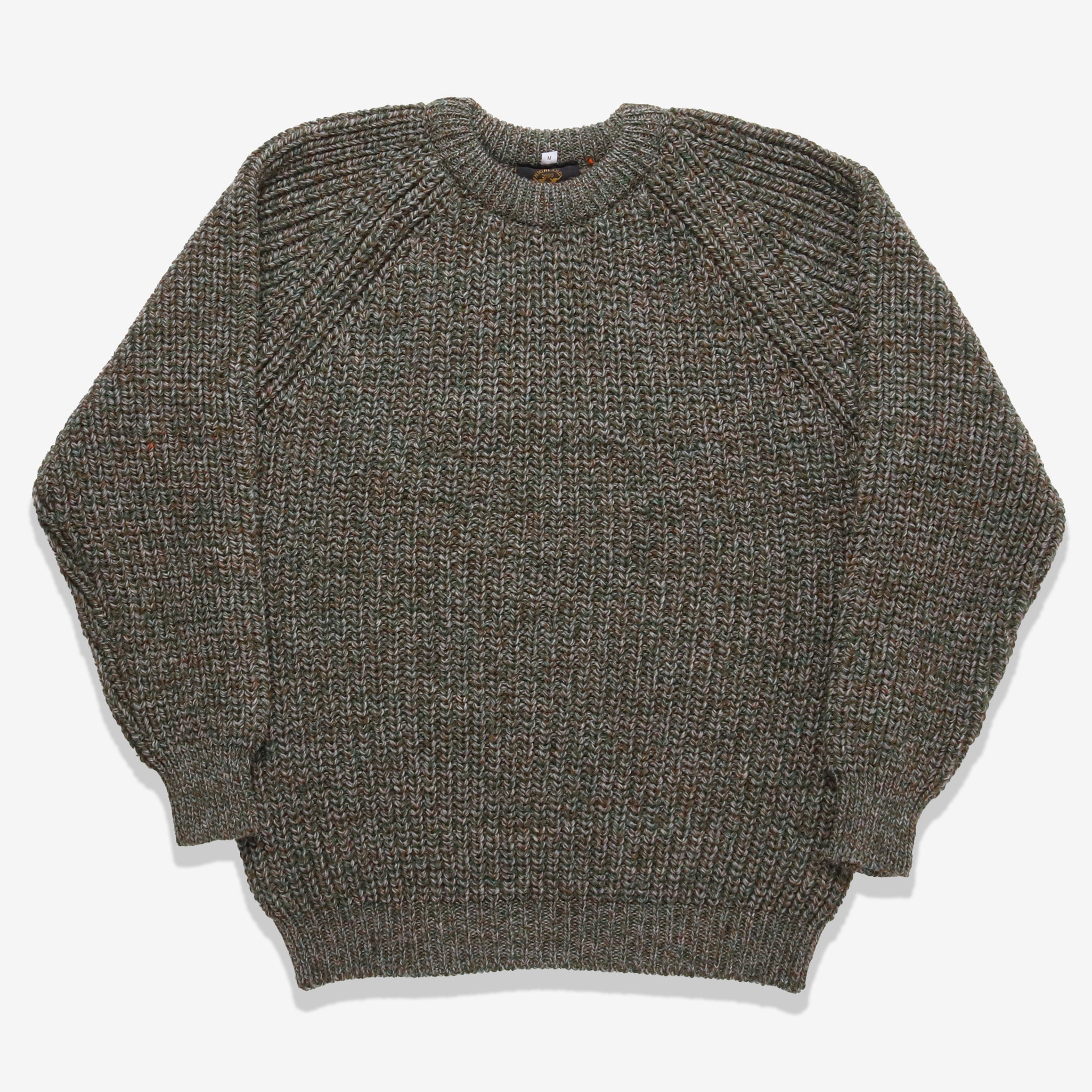 Wool Fisherman Sweater - Derby