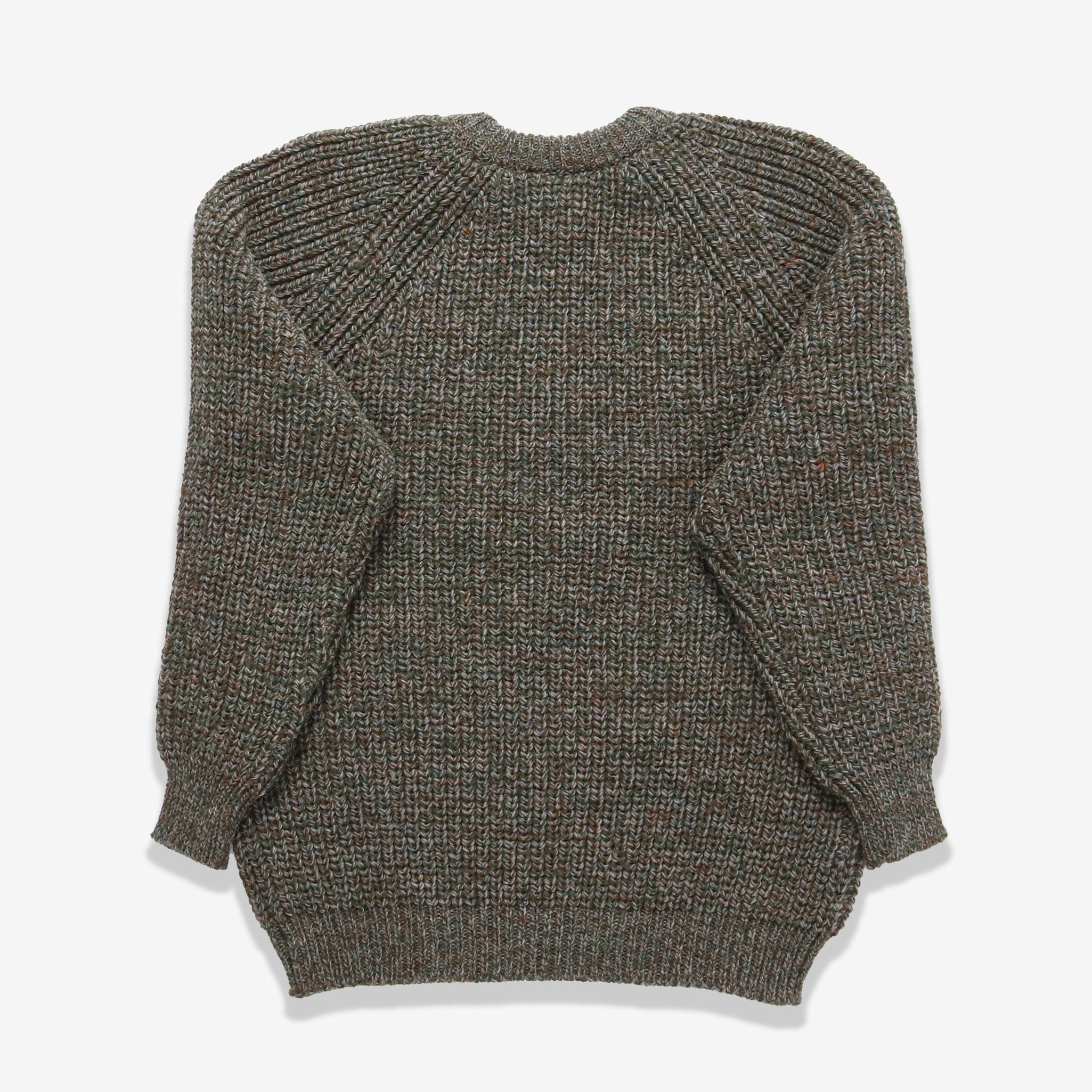 Wool Fisherman Sweater - Derby