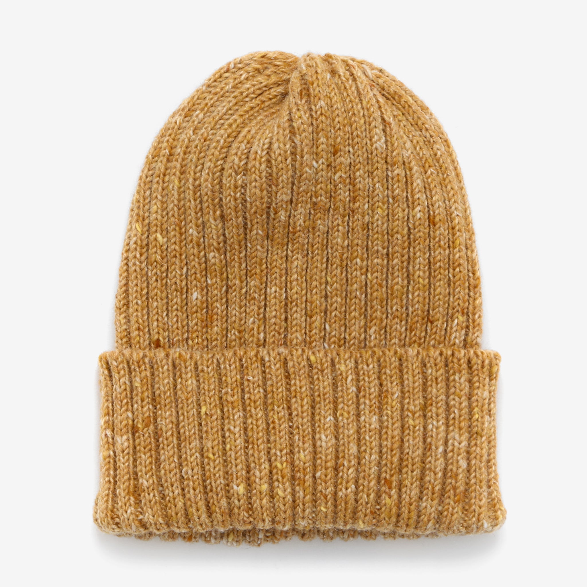 Mohair 2x1 Watchcap - Mustard