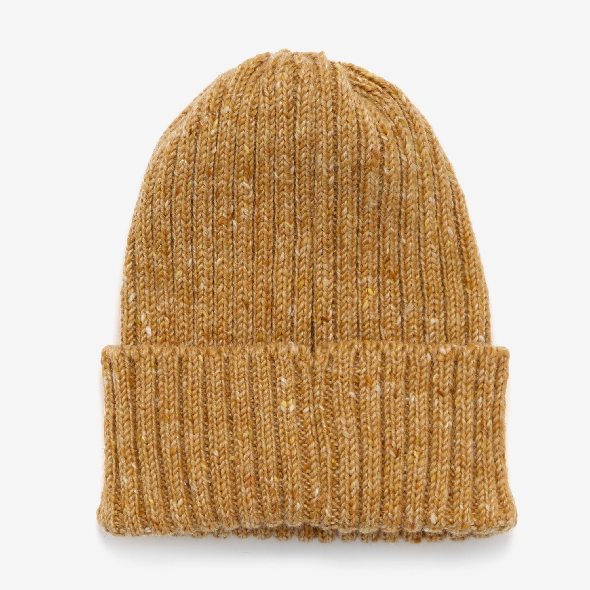Mohair 2x1 Watchcap - Mustard