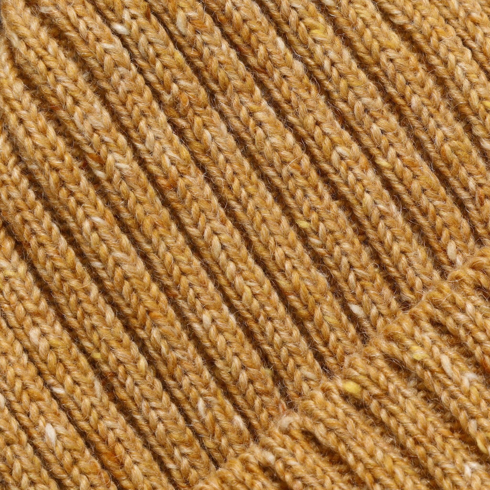 Mohair 2x1 Watchcap - Mustard