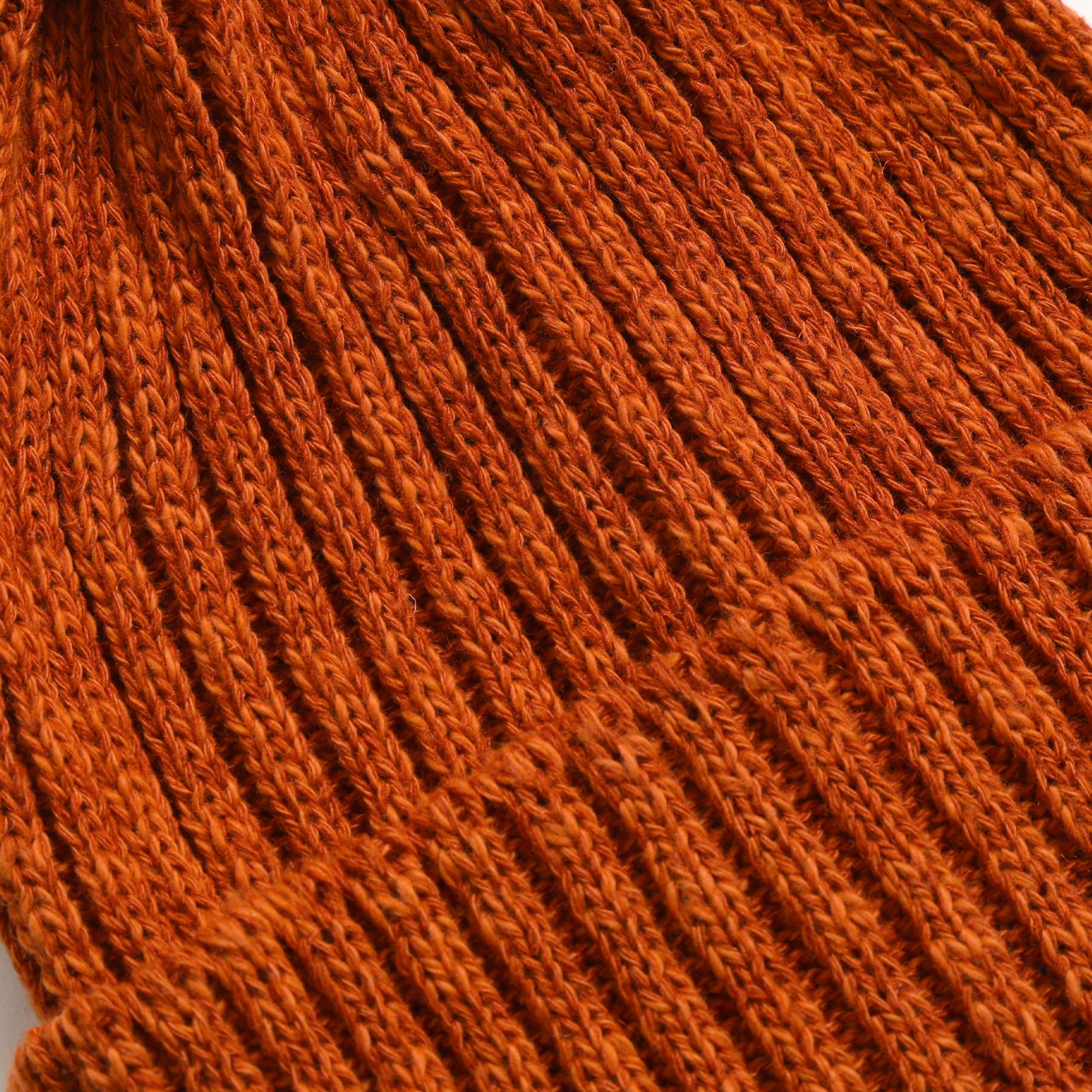 2x1 Watchcap (Linen/Cotton) - Orange
