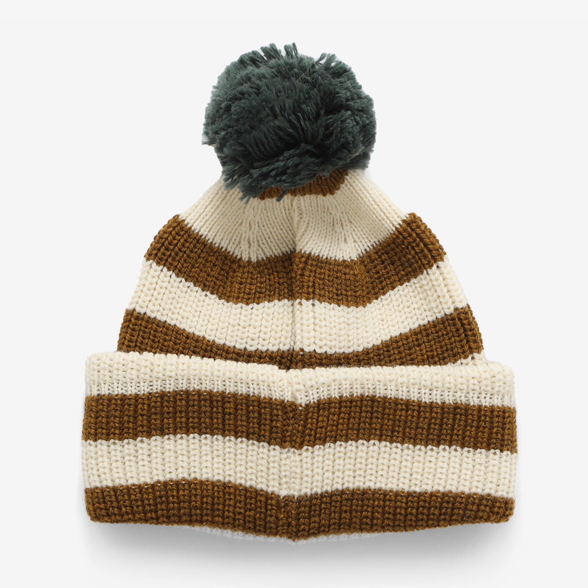 Merino Watchcap Pom Pom - Mustard