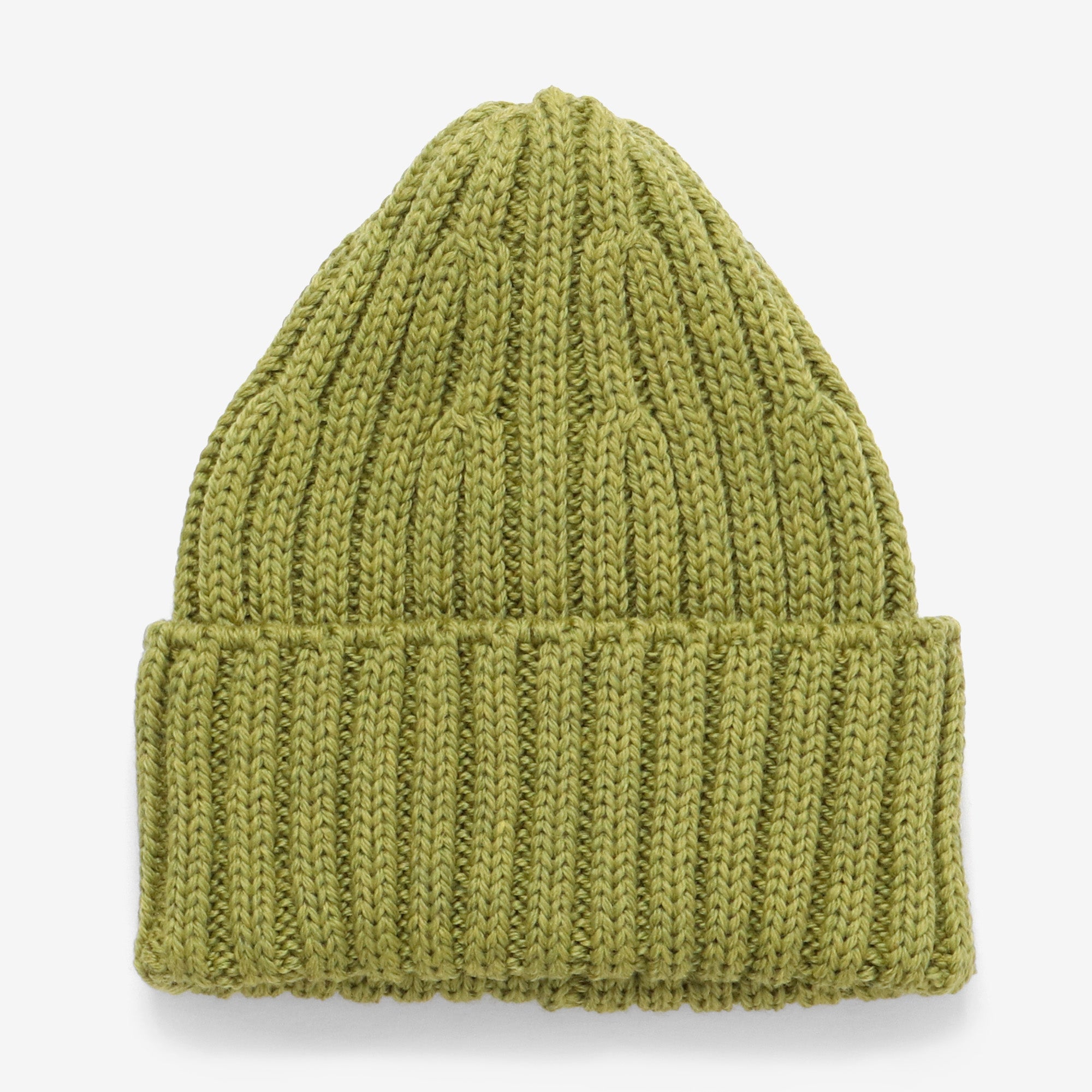 Merino Watch Hat - Lime