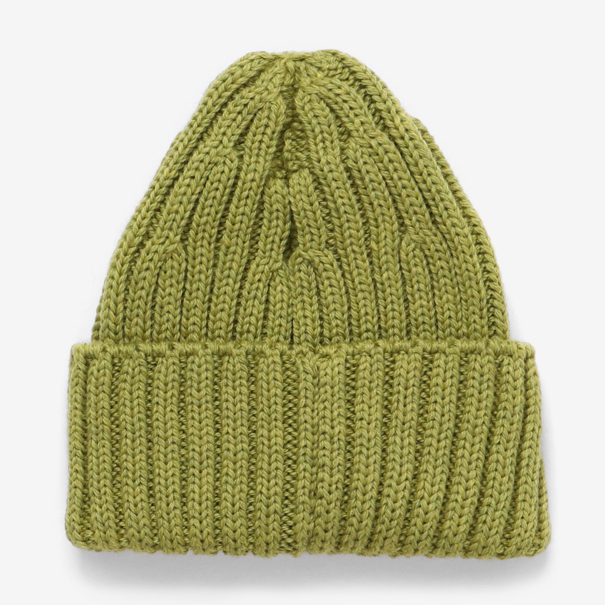 Merino Watch Hat - Lime