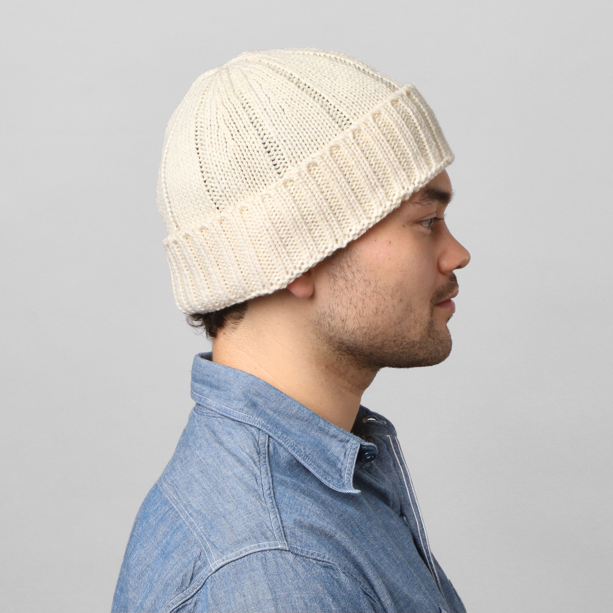 Merino 10x2 Watchcap - Blanco