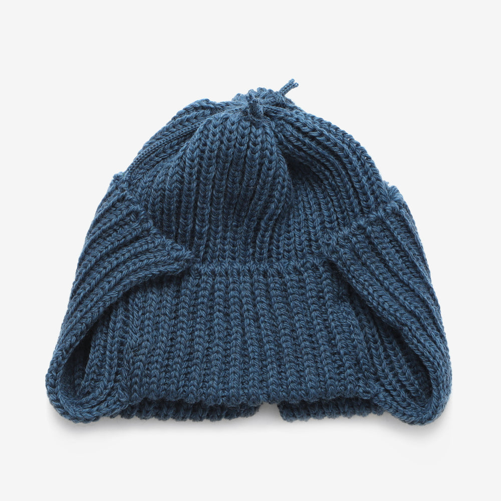 Merino Flight Cap - Indigo