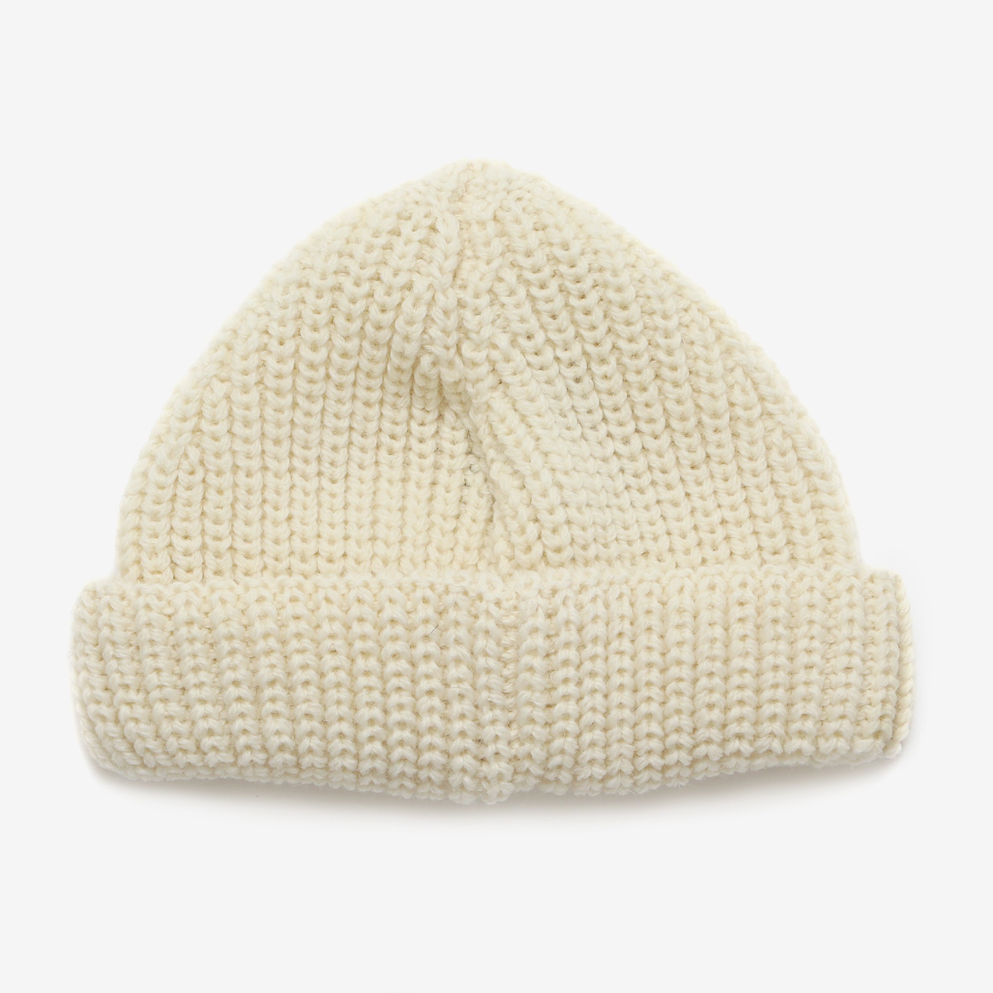Wool Skull Cap - Ecru