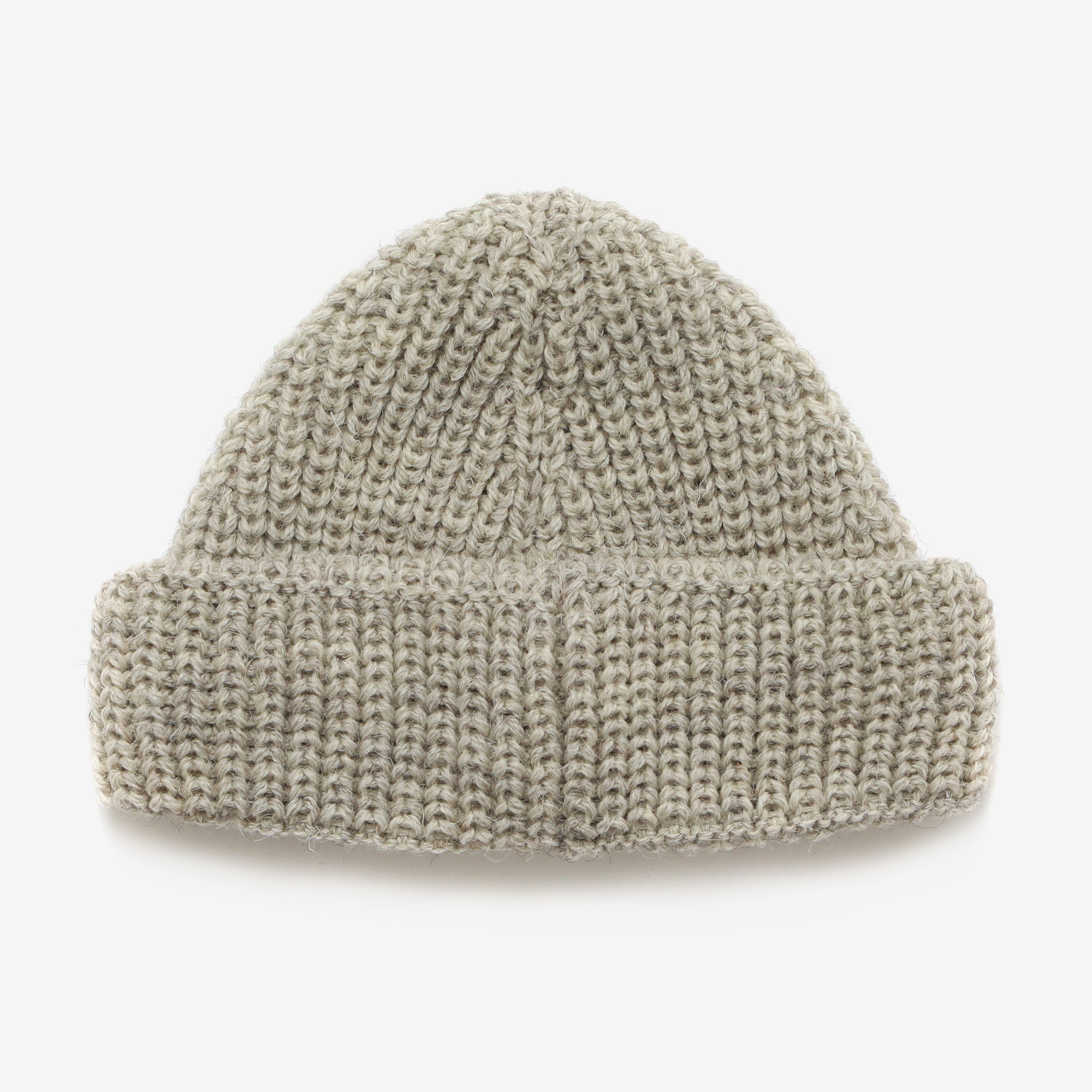 Wool Skull Cap - Grey