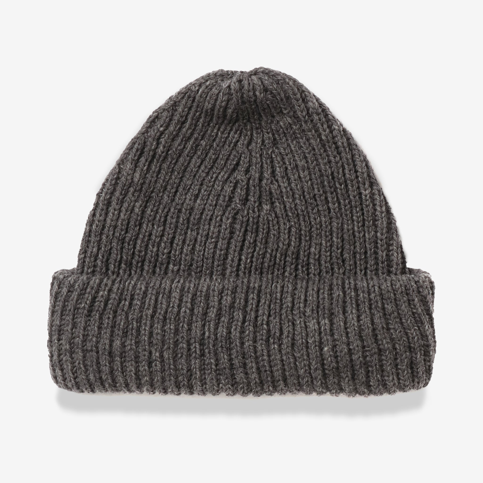 Merino Ribbed Beanie - Tormenta