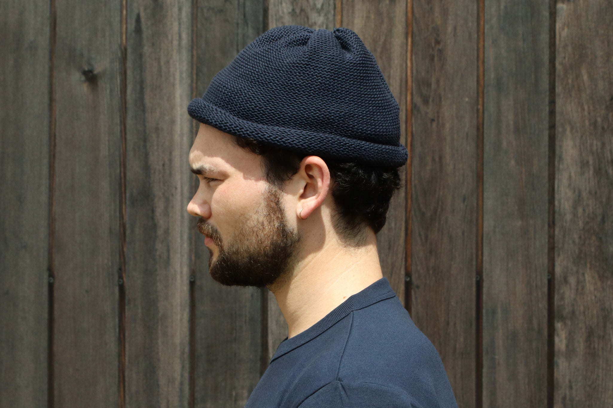 Cotton Roll Hat - Indigo