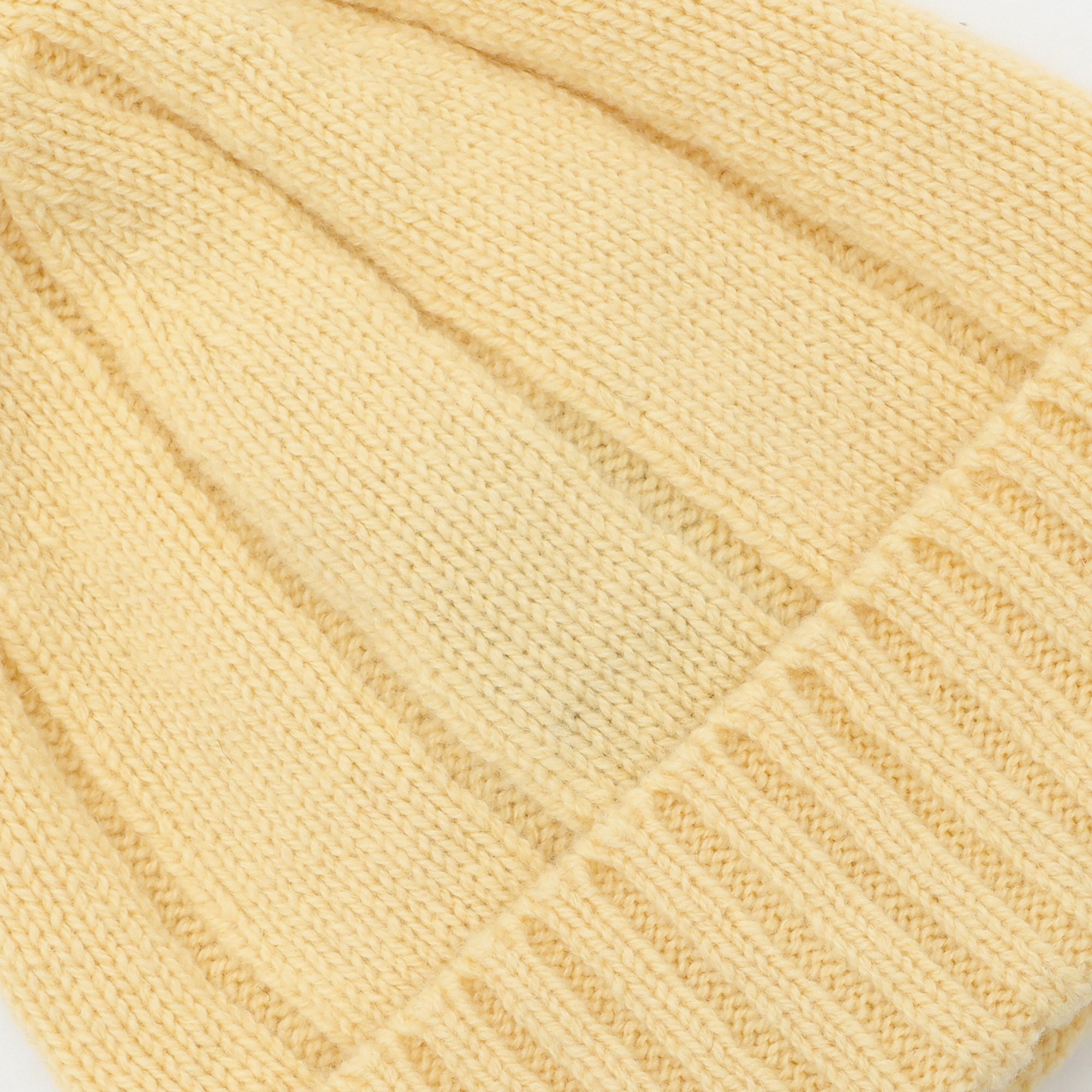 Lambswool Watch Cap - Yellow