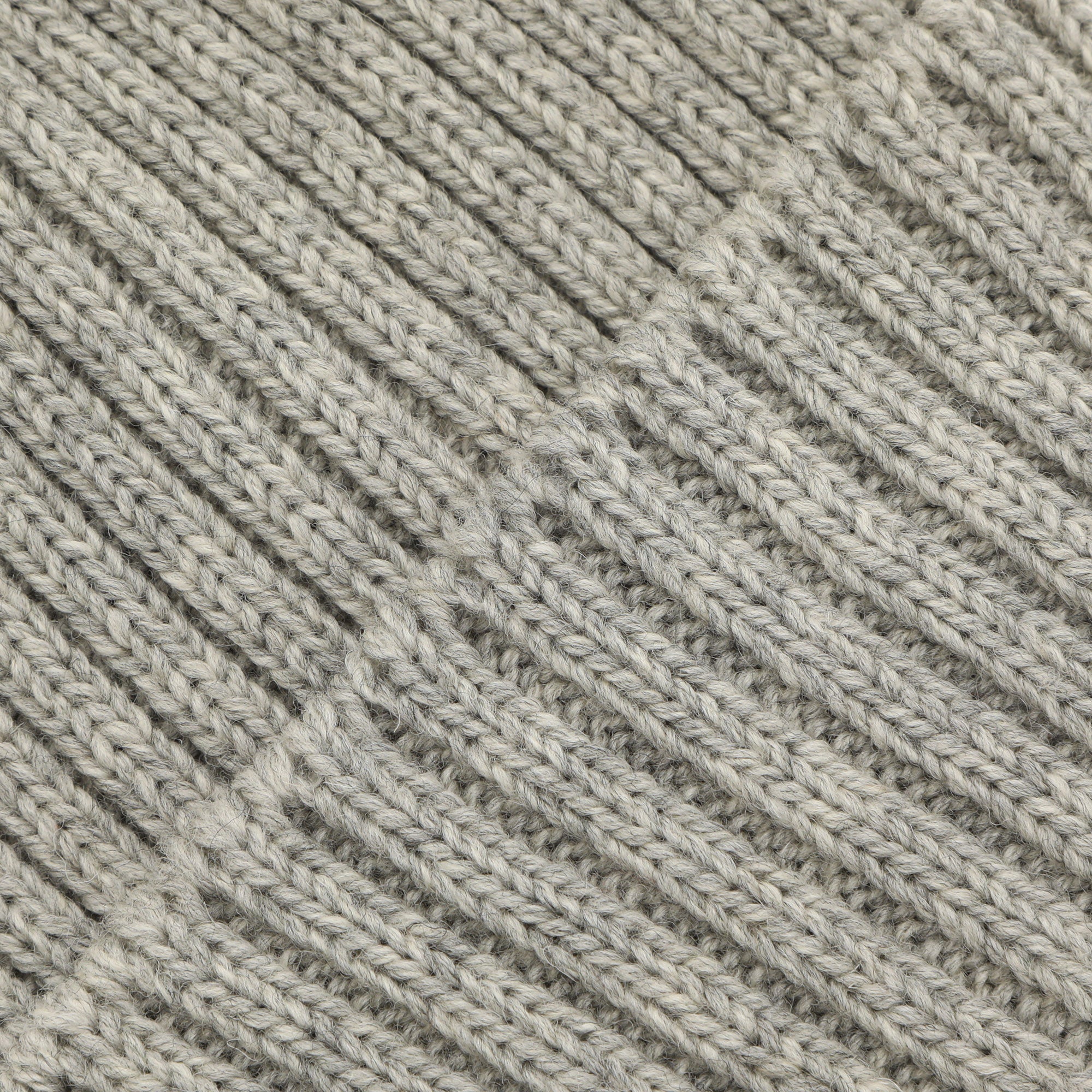 Merino 2x1 Watchcap - Light Grey