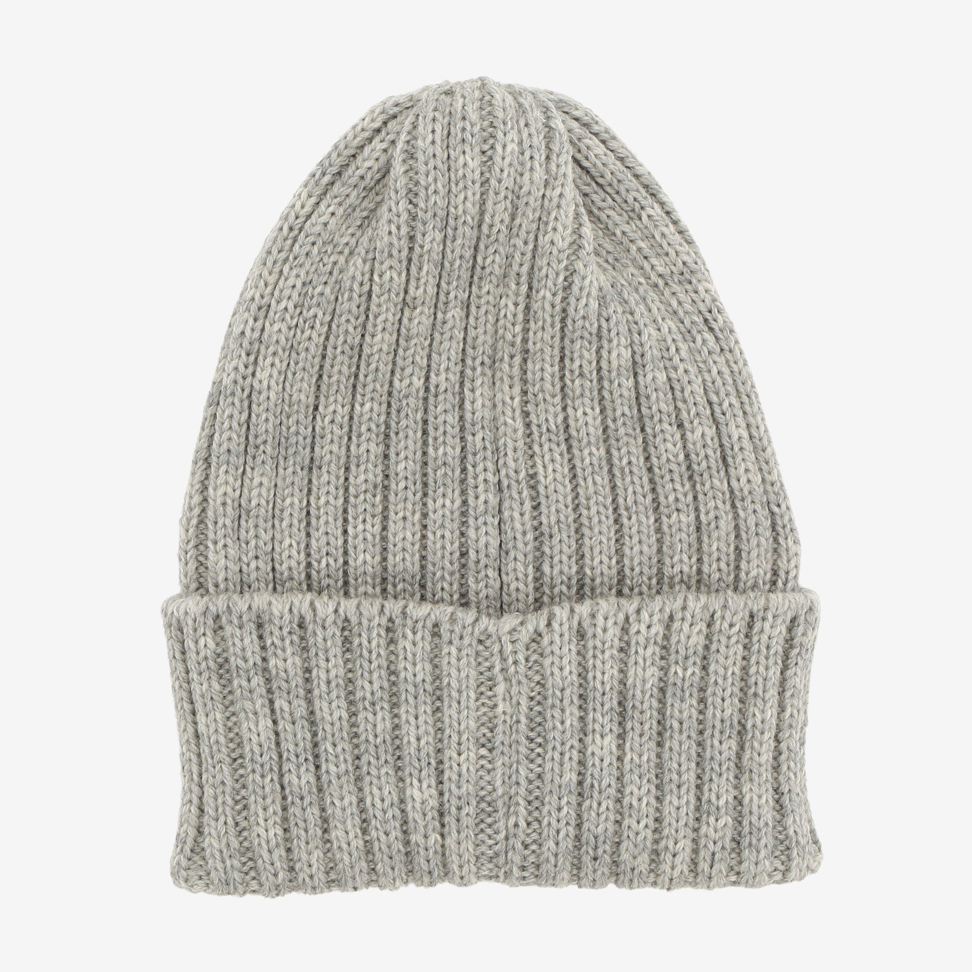 Merino 2x1 Watchcap - Light Grey