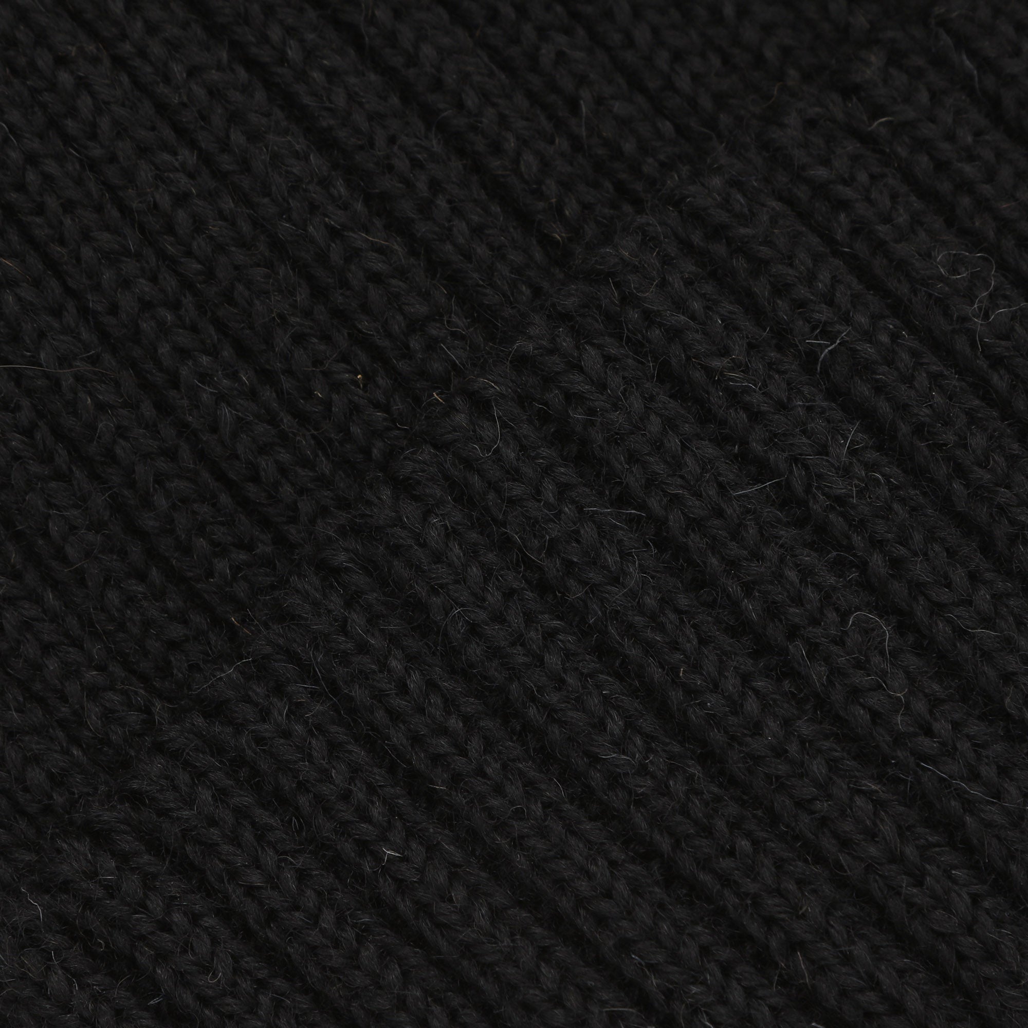 2x1 Watchcap Wool - Black