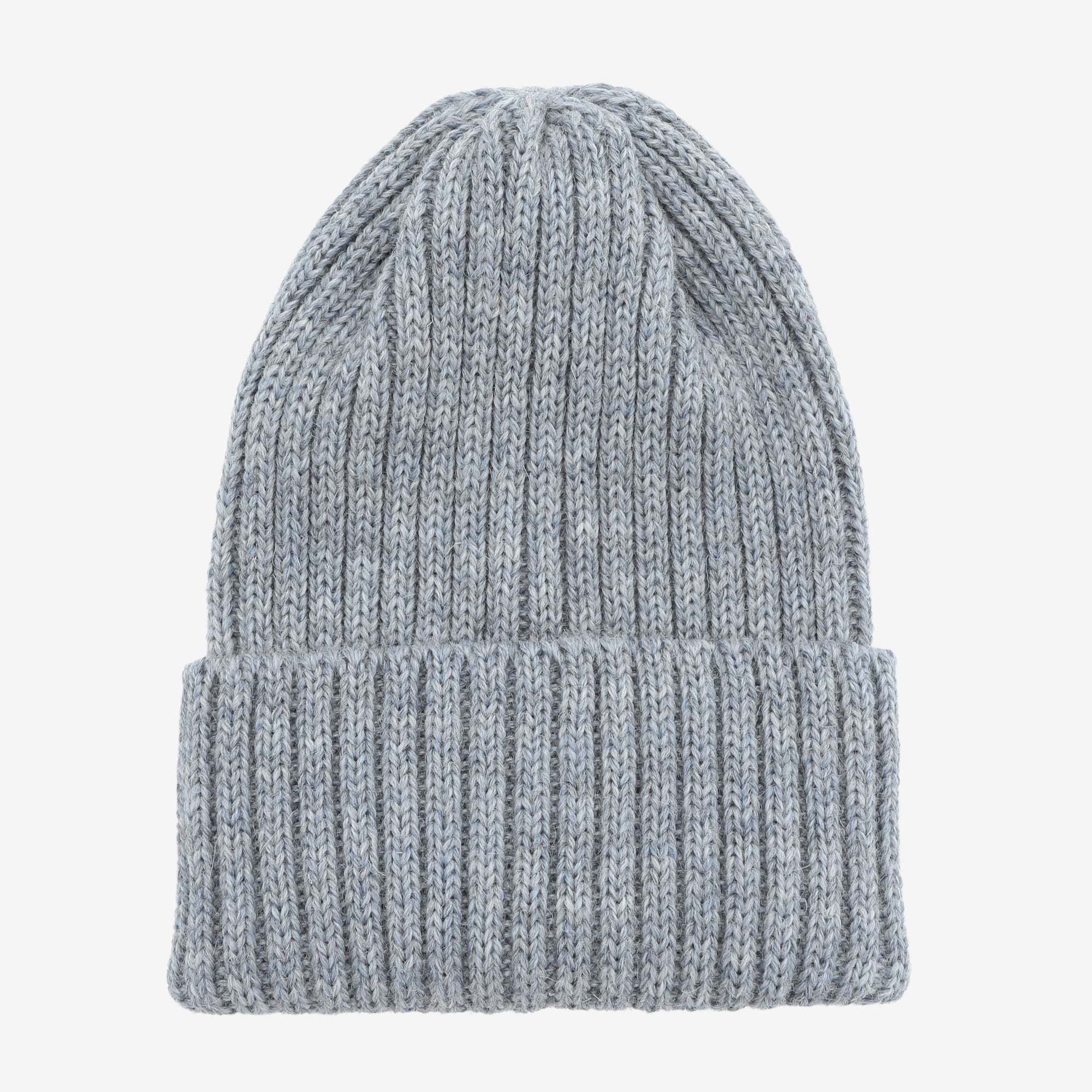 2x1 Watchcap Wool - Light Grey