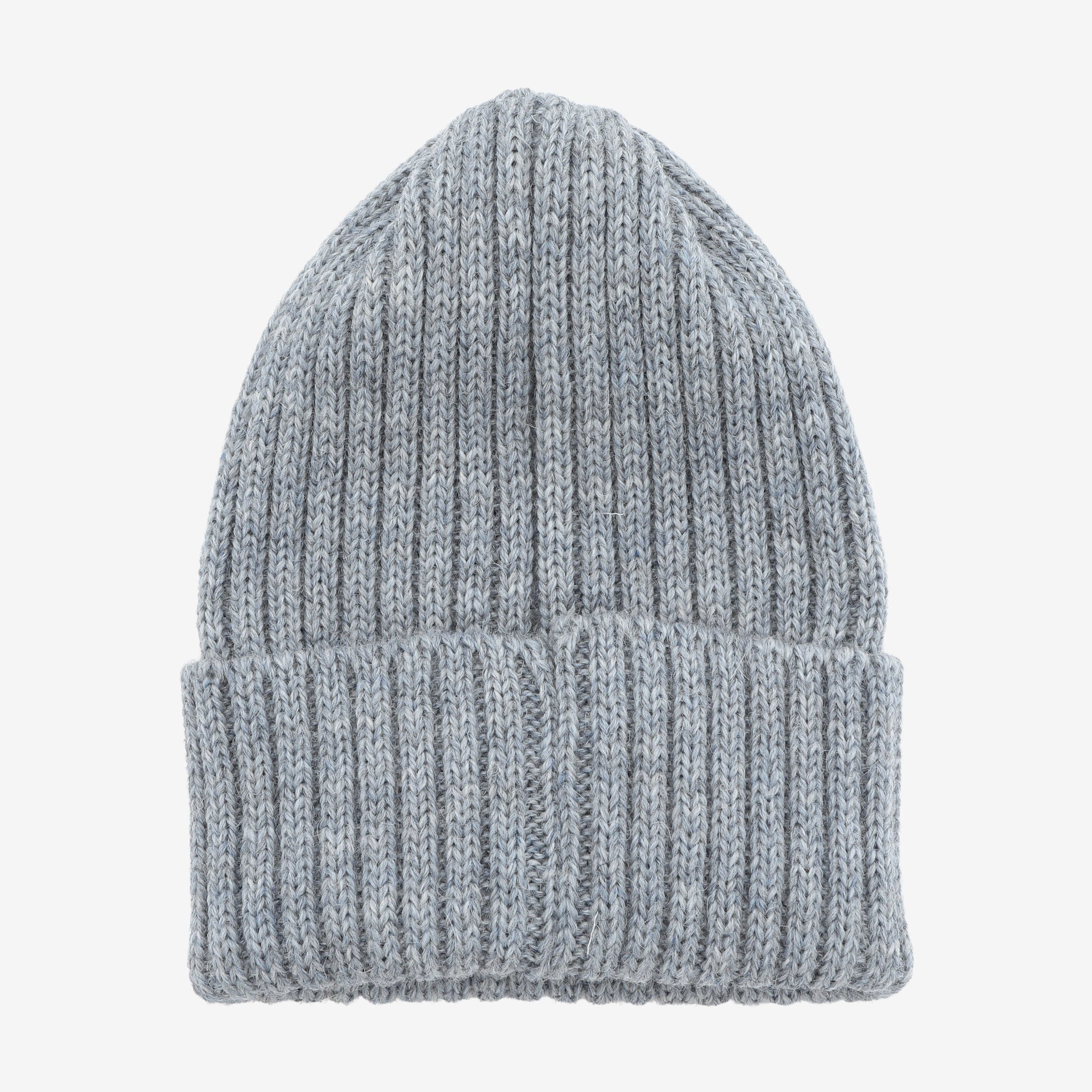 2x1 Watchcap Wool - Light Grey