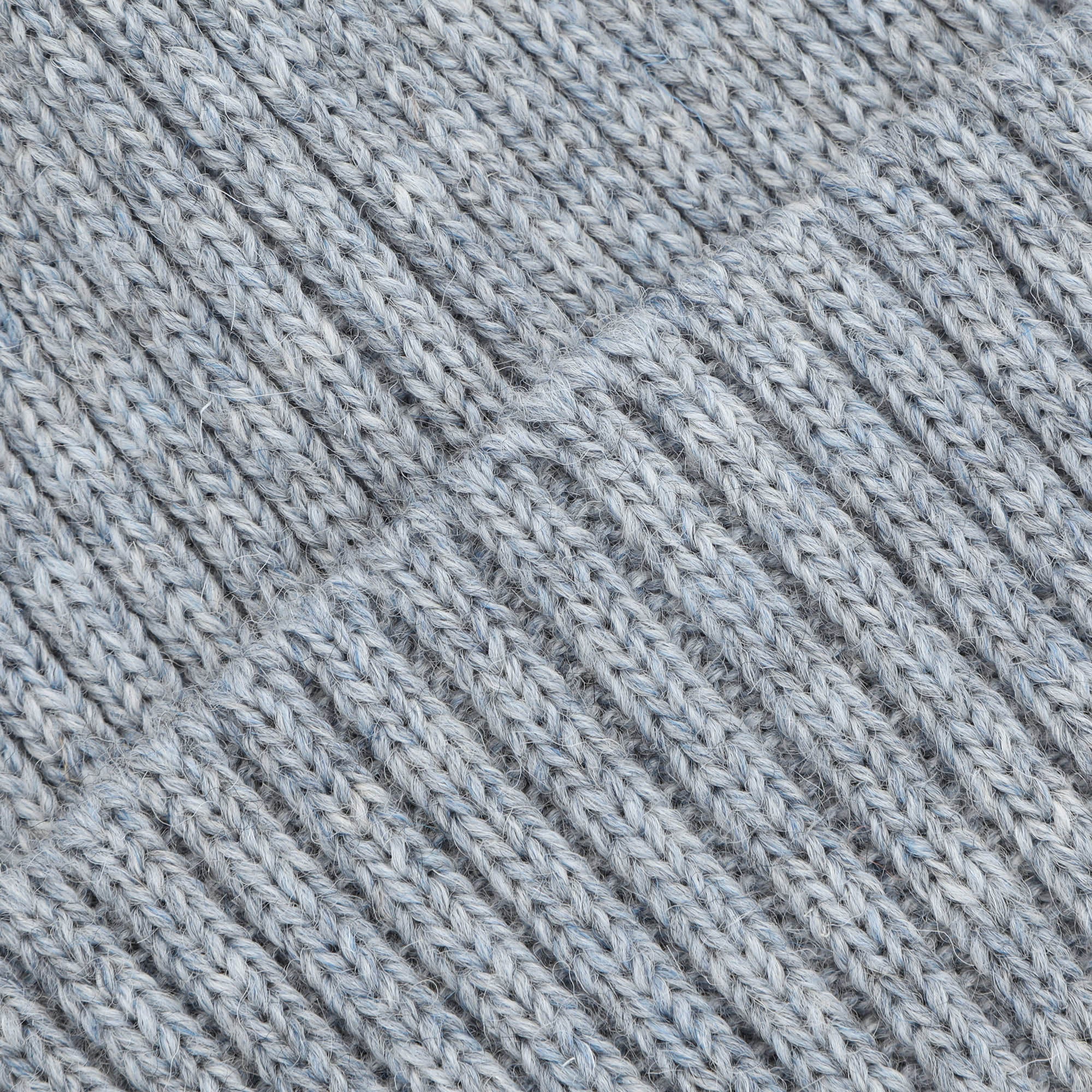 2x1 Watchcap Wool - Light Grey