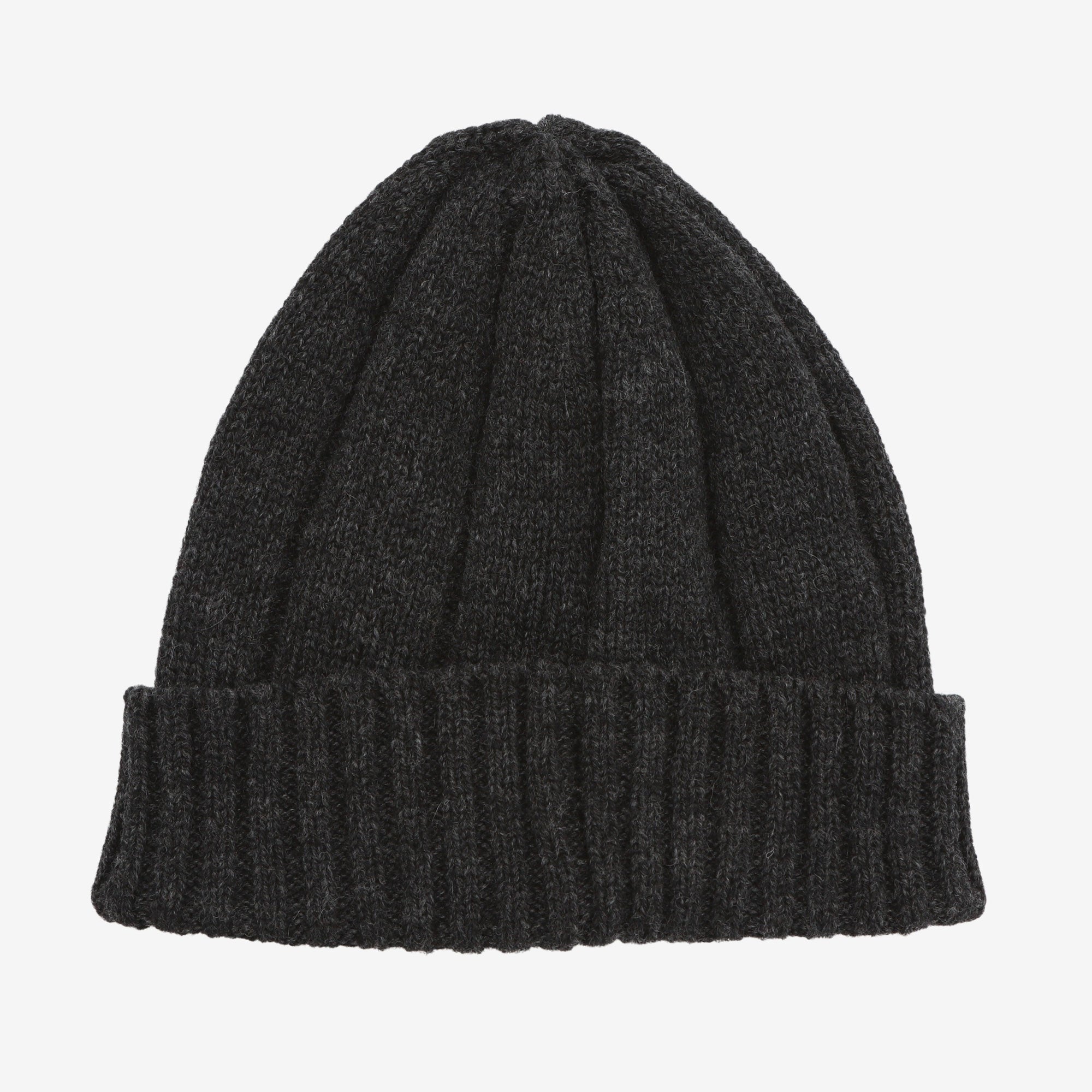Lambswool Watch Cap - Charcoal
