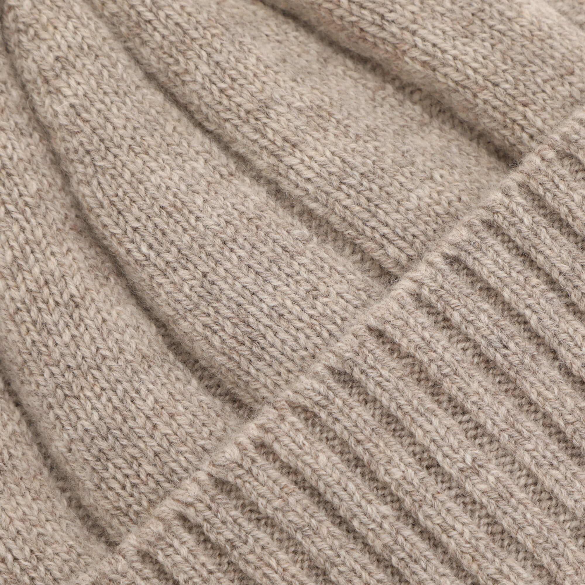 Lambswool Watch Cap - Oatmeal
