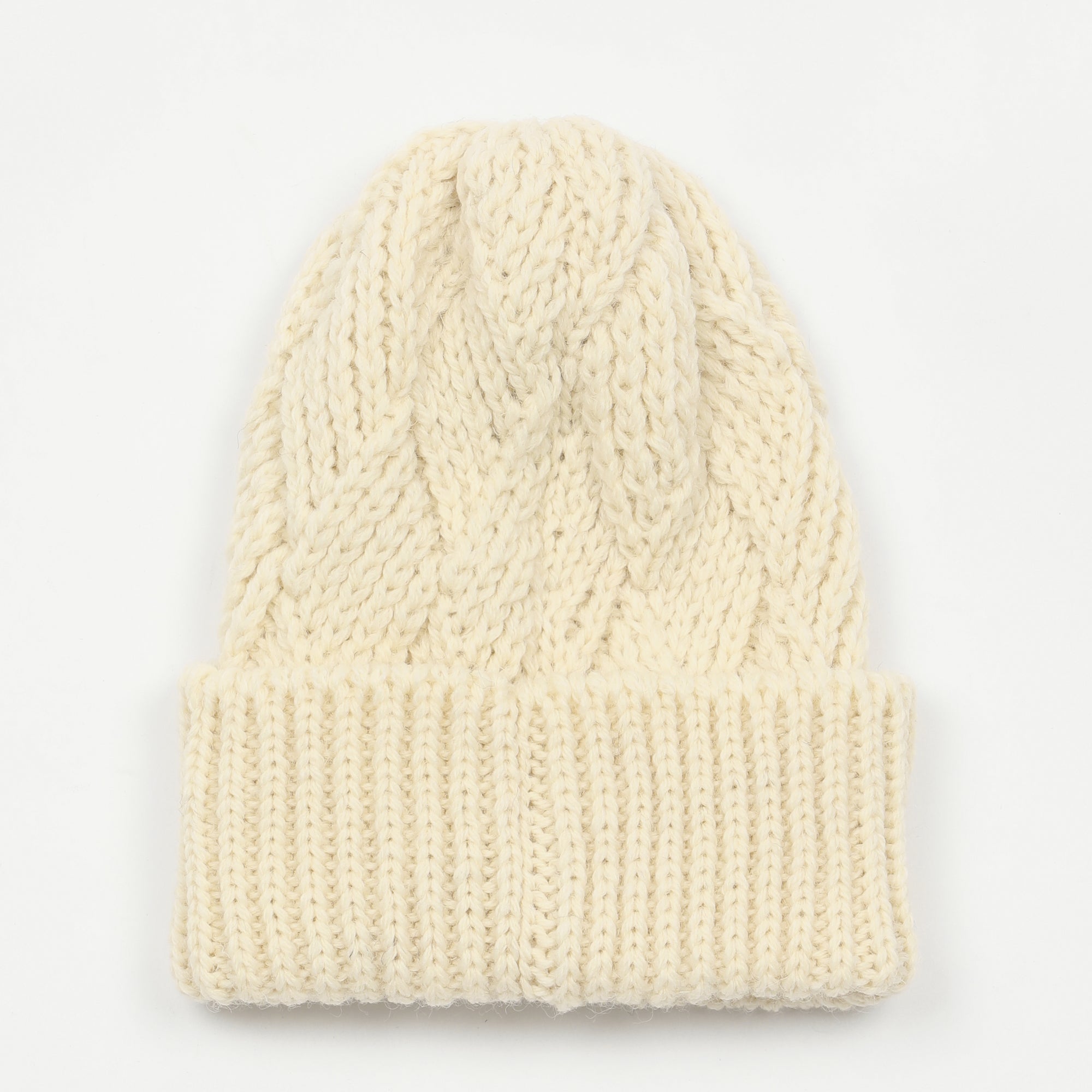 Criss Cross Bobcap - Aran