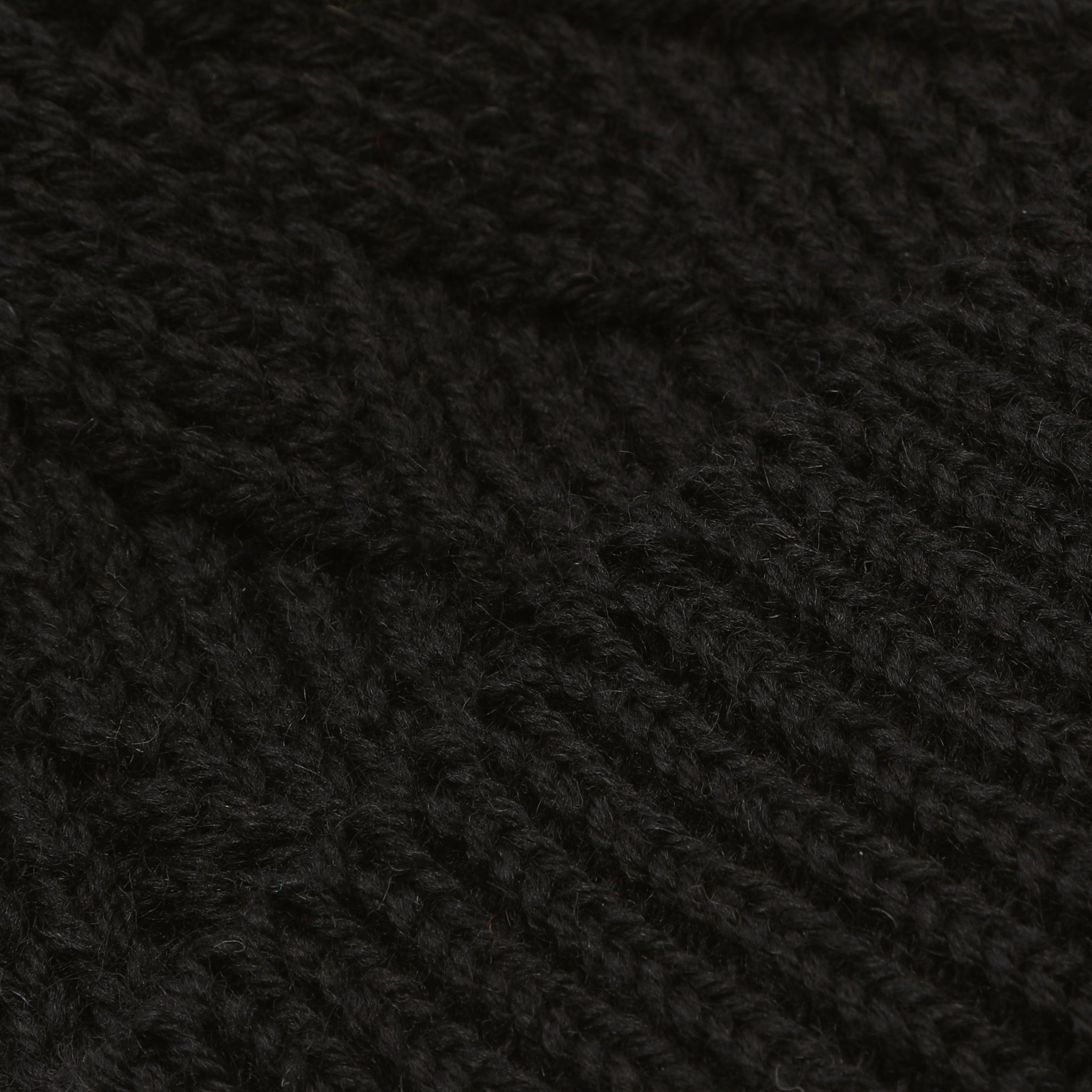 Criss Cross Bobcap - Black
