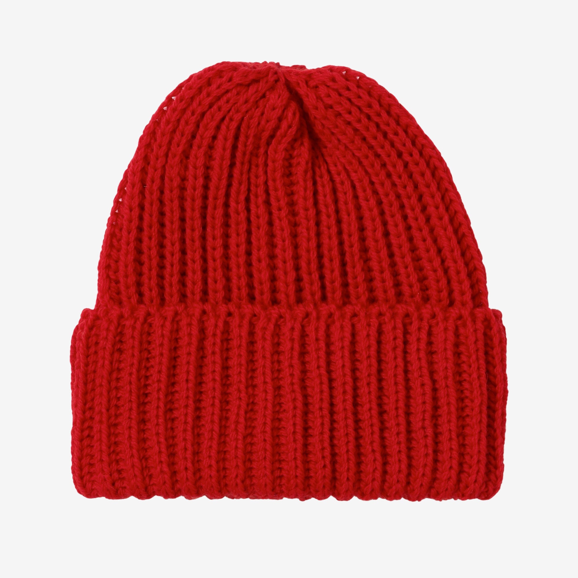 001 Merino Bobcap - Red
